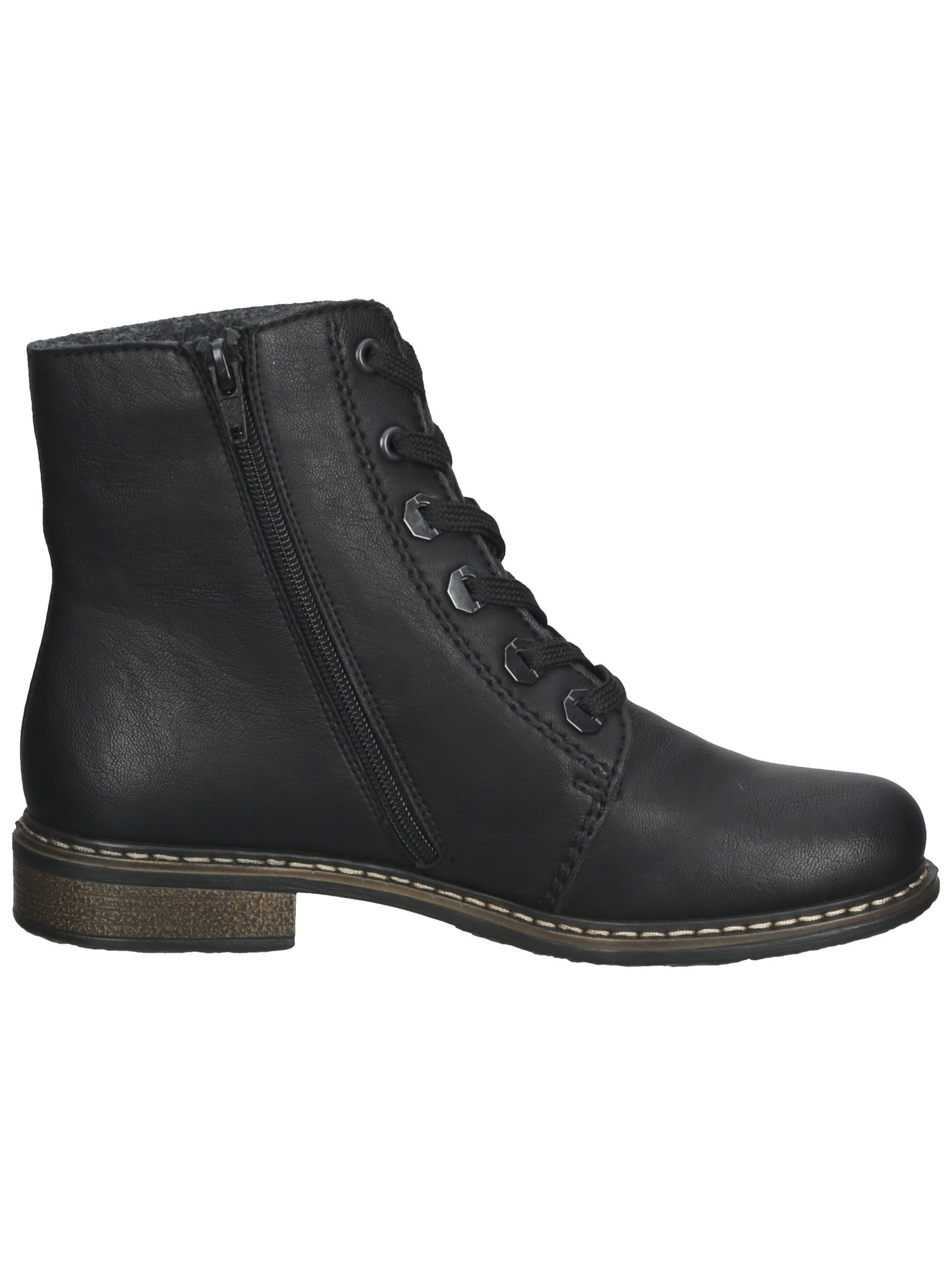 Rieker Schnürstiefelette »Rieker Stiefelette Lederimitat«