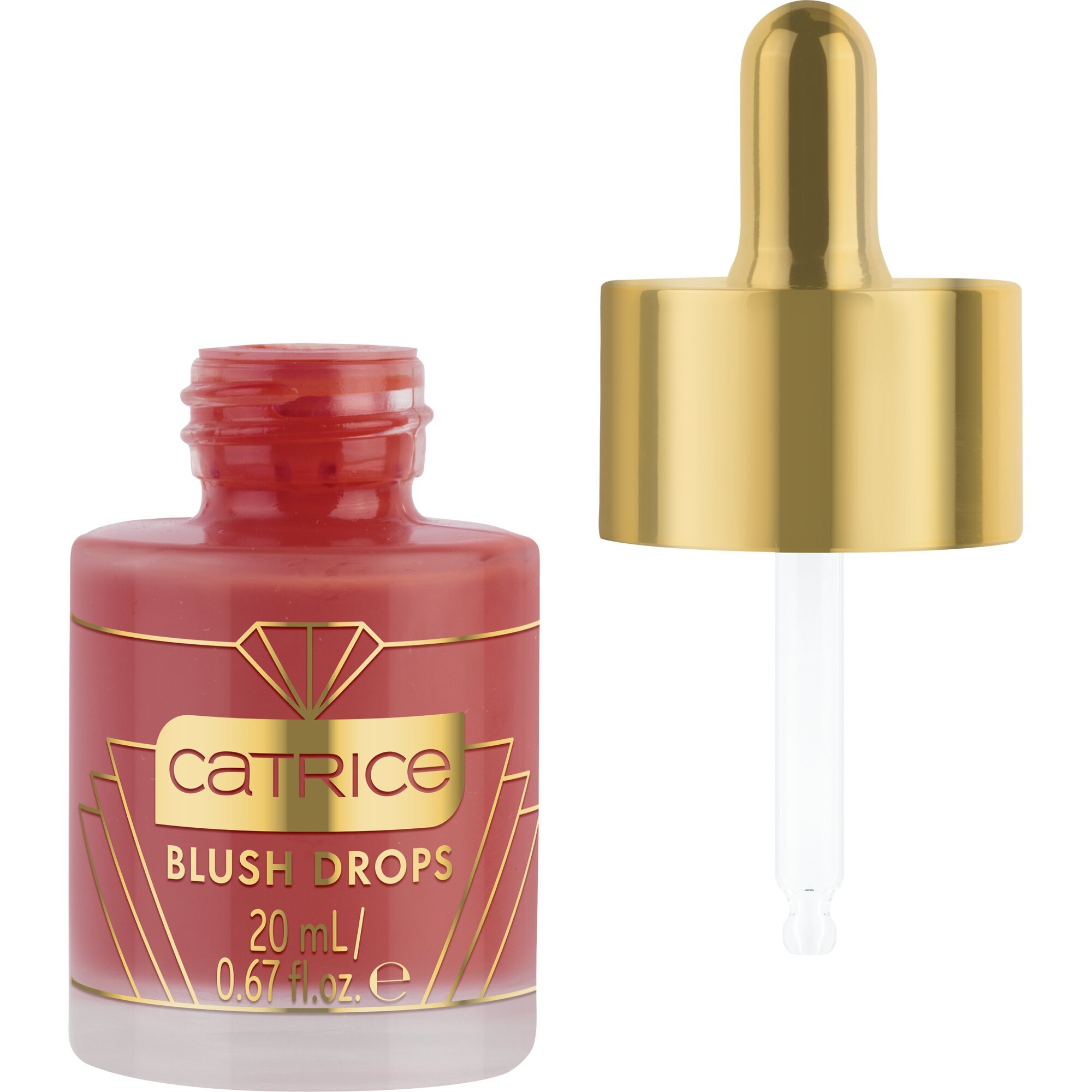 Catrice Rouge »FESTIVE TREASURES Blush Drops«, (Set, 3 tlg.), mit flüssigem Rouge