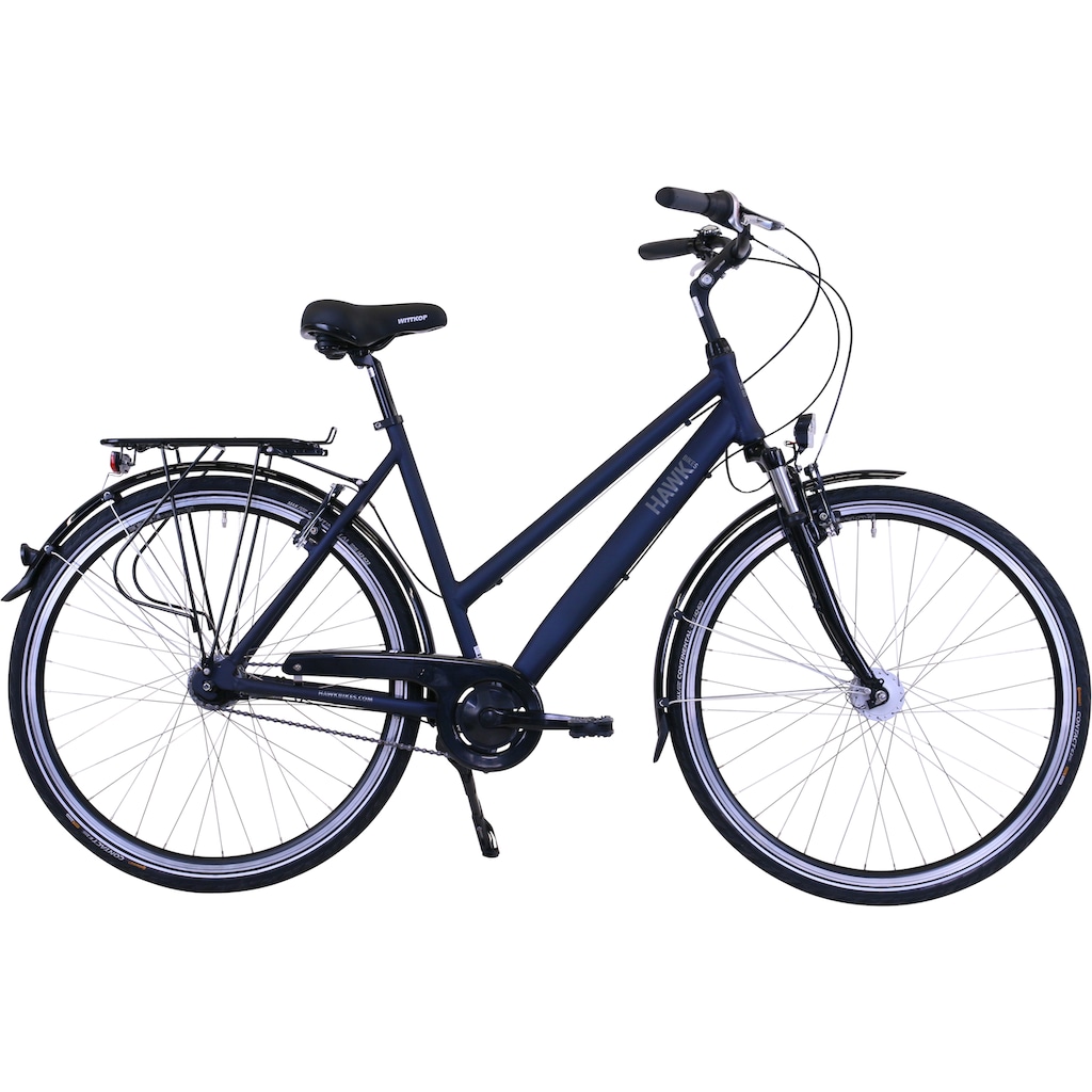 HAWK Bikes Cityrad »Lady Deluxe«, 7 Gang, Nabenschaltung