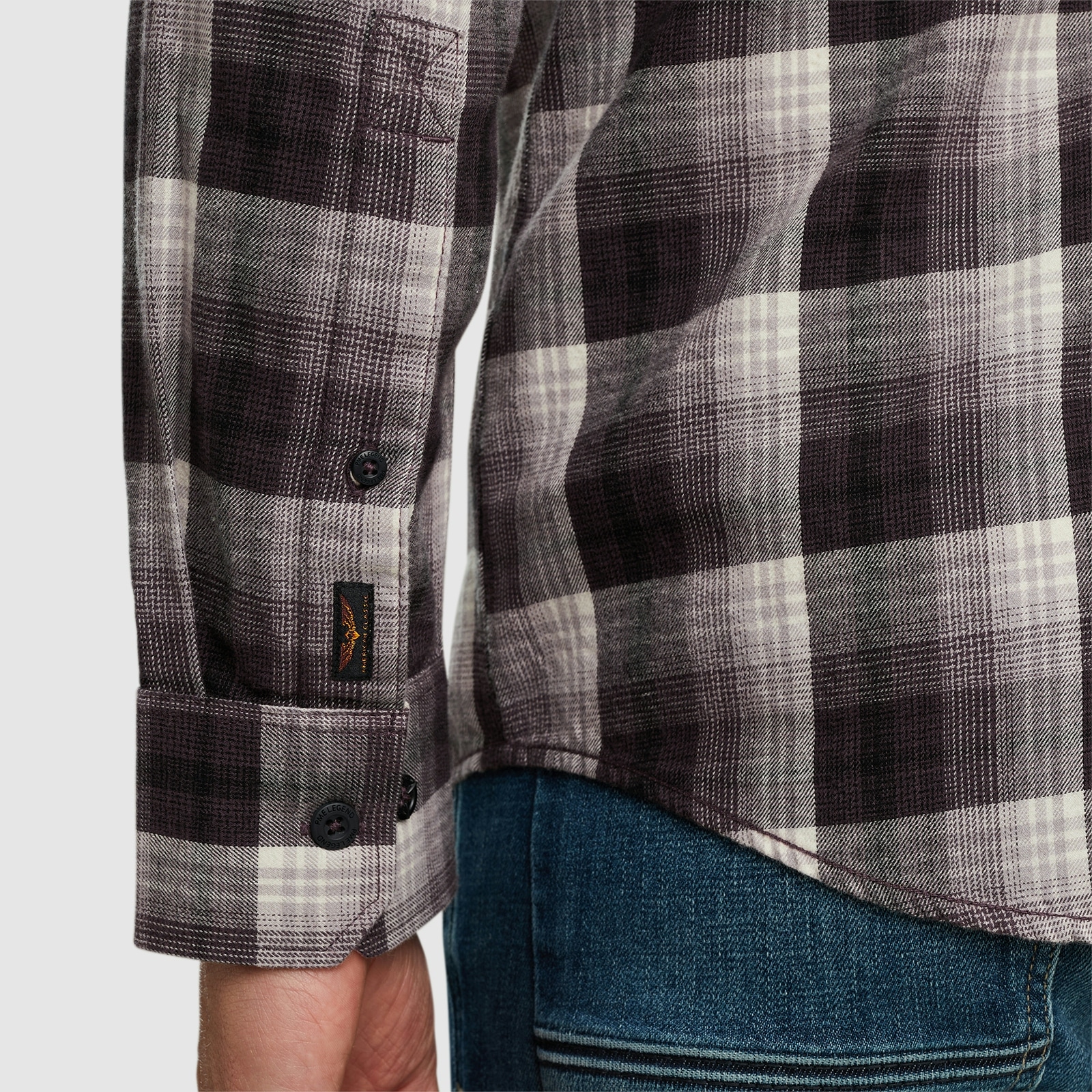 PME LEGEND Karohemd »Long Sleeve Shirt Twill Yarndyed Check«, mit Karomuster