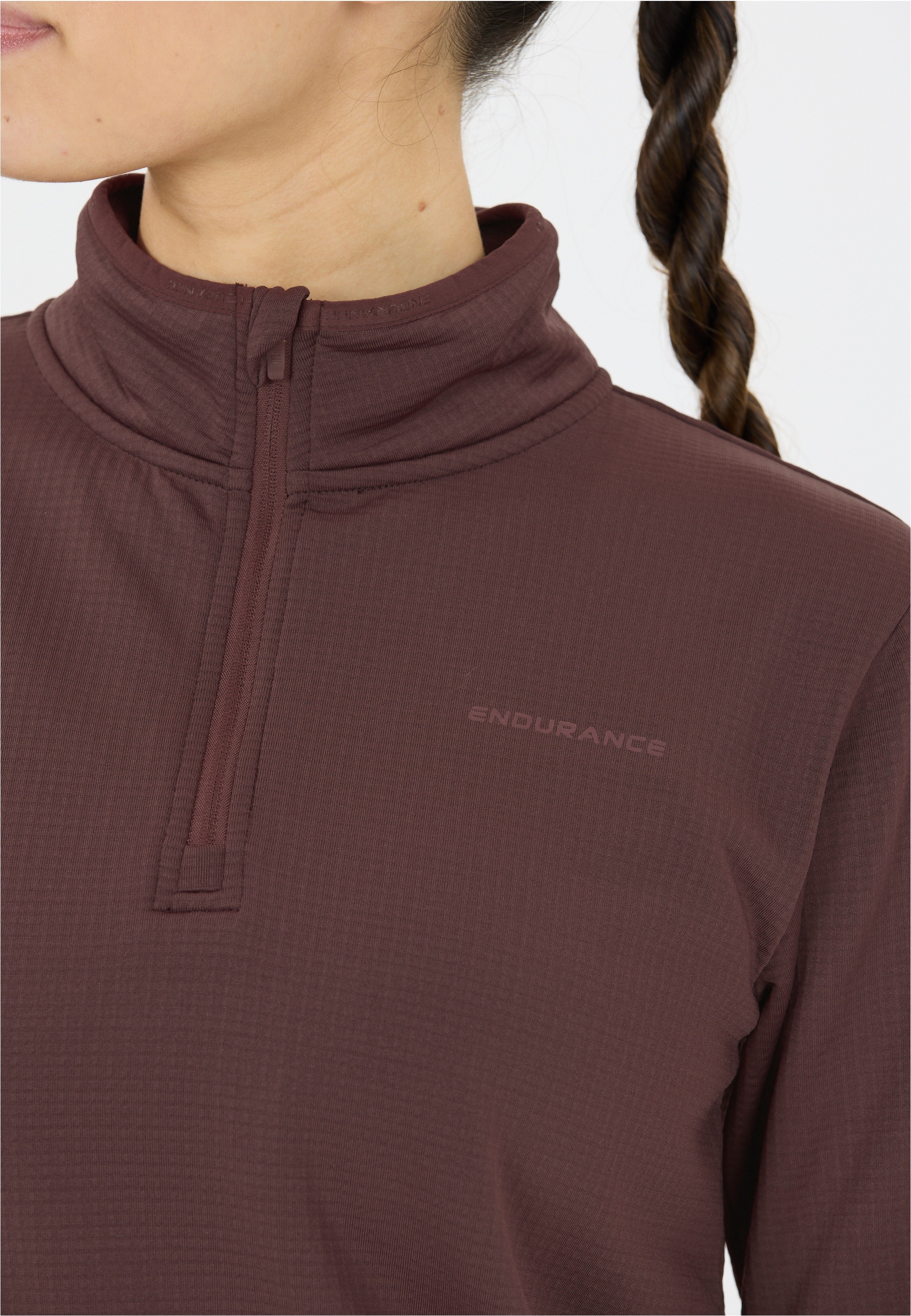 ENDURANCE Langarmshirt »VIRONIC W Waffle«, mit atmungsaktiver Eigenschaft