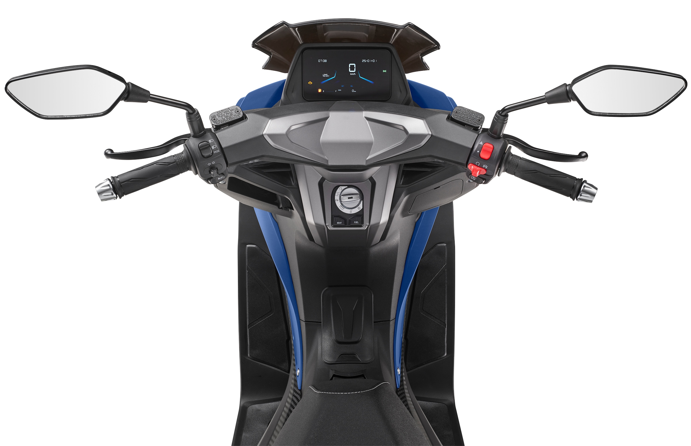 Luxxon Motorroller »Silvermax 125 (85 km/h), E5+, Maxi-Scooter, matt-anthrazit« 125 cm³ 85 km/h Euro 5+ 9,9 Euro 5+, Windschild, CBS, USB-Anschluss, Maxi-Scooter, Keyless Go