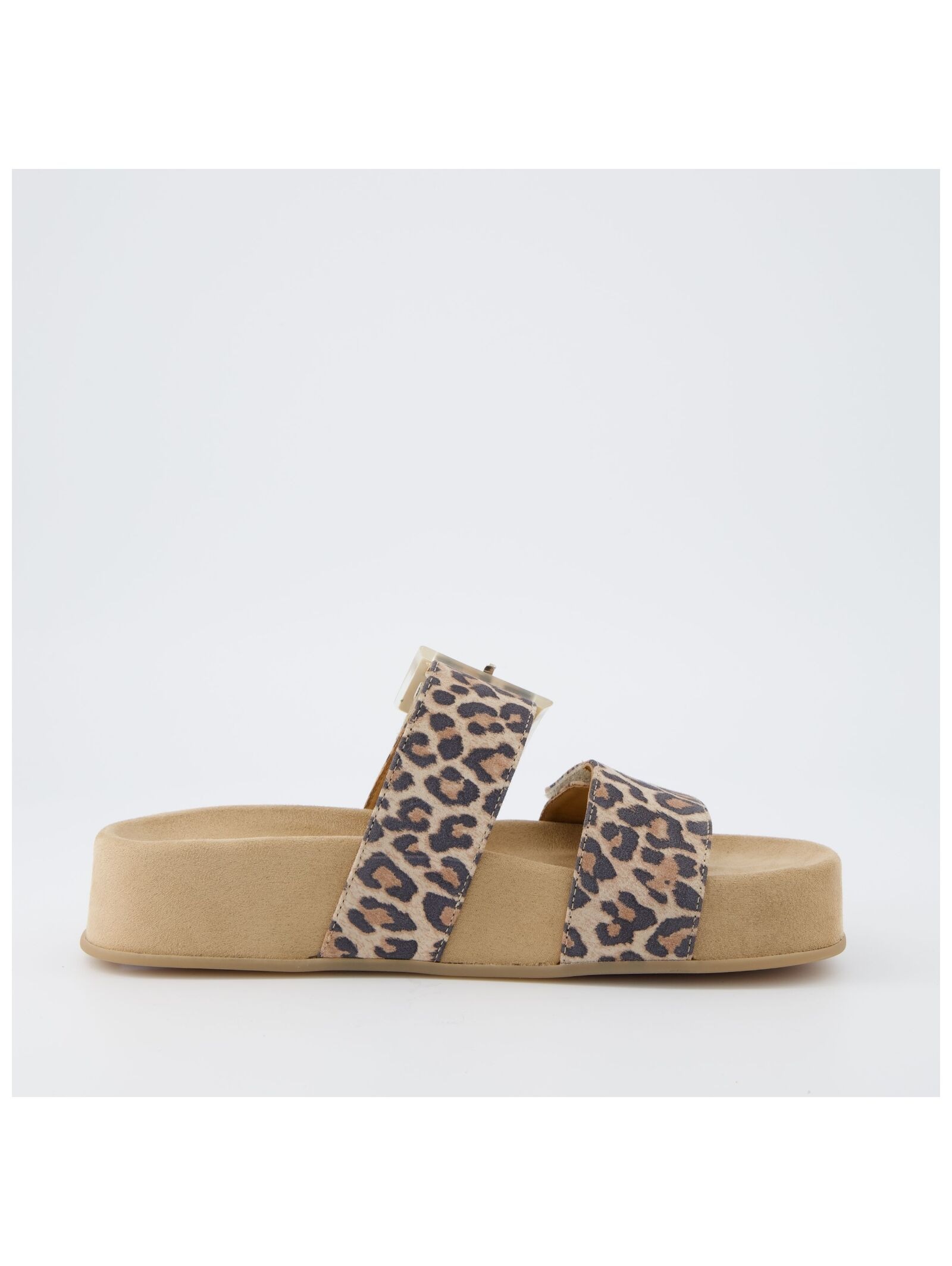 Paul Green Mules Women's Leopard Leather 37 3
