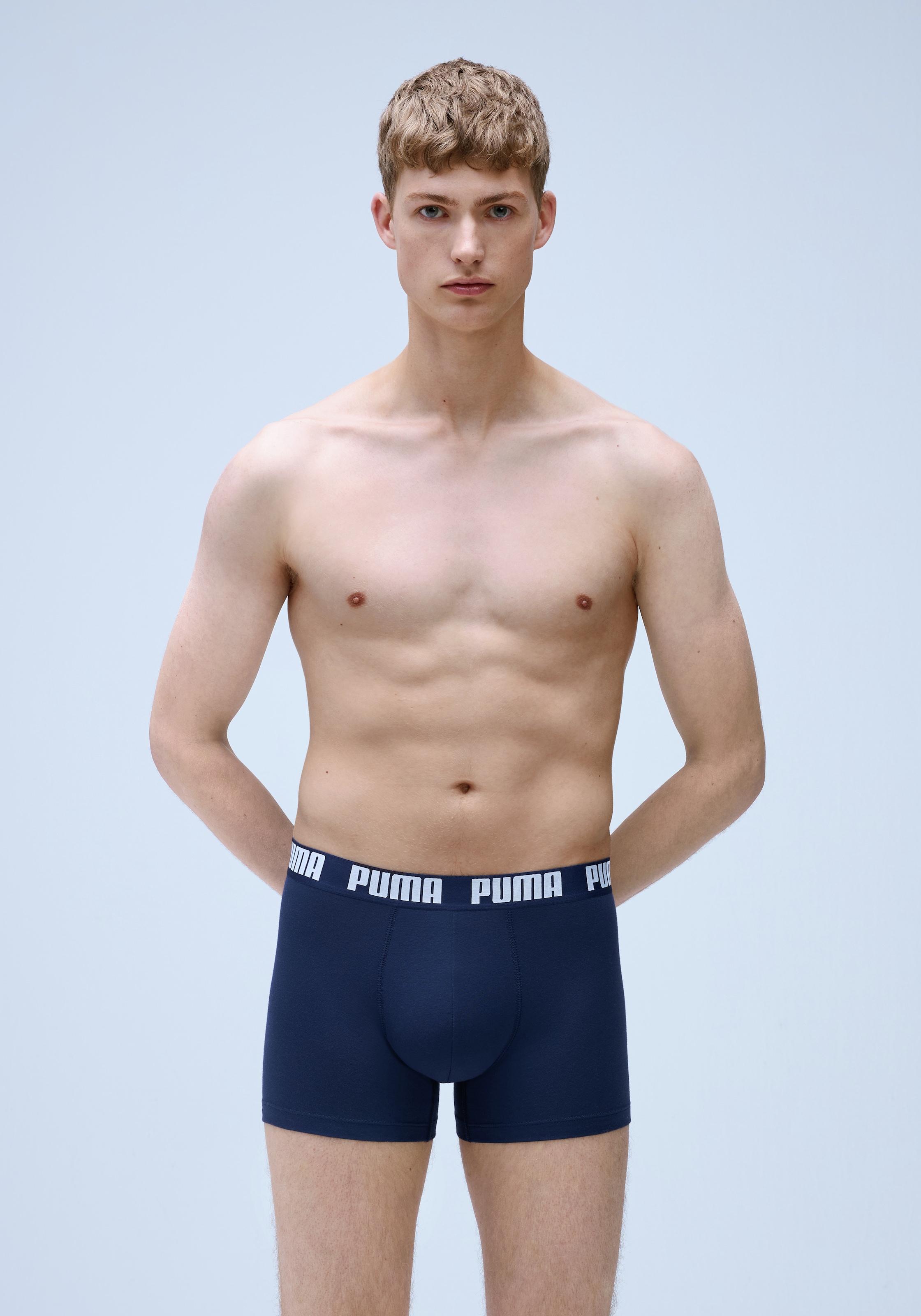 PUMA Boxershorts »PUMA MEN SHINE ELASTIC BOXERS«