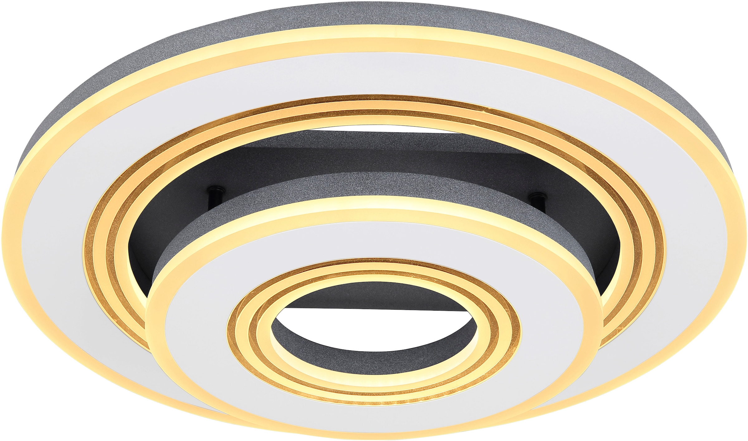 GLOBO LIGHTING Deckenleuchte »JACK« LED-Modul 1 Stk. warmweiß - kaltweiß Deckenlampe Wohnzimmer-Leuchte Schlafzimmer-Leuchte Flur Küche