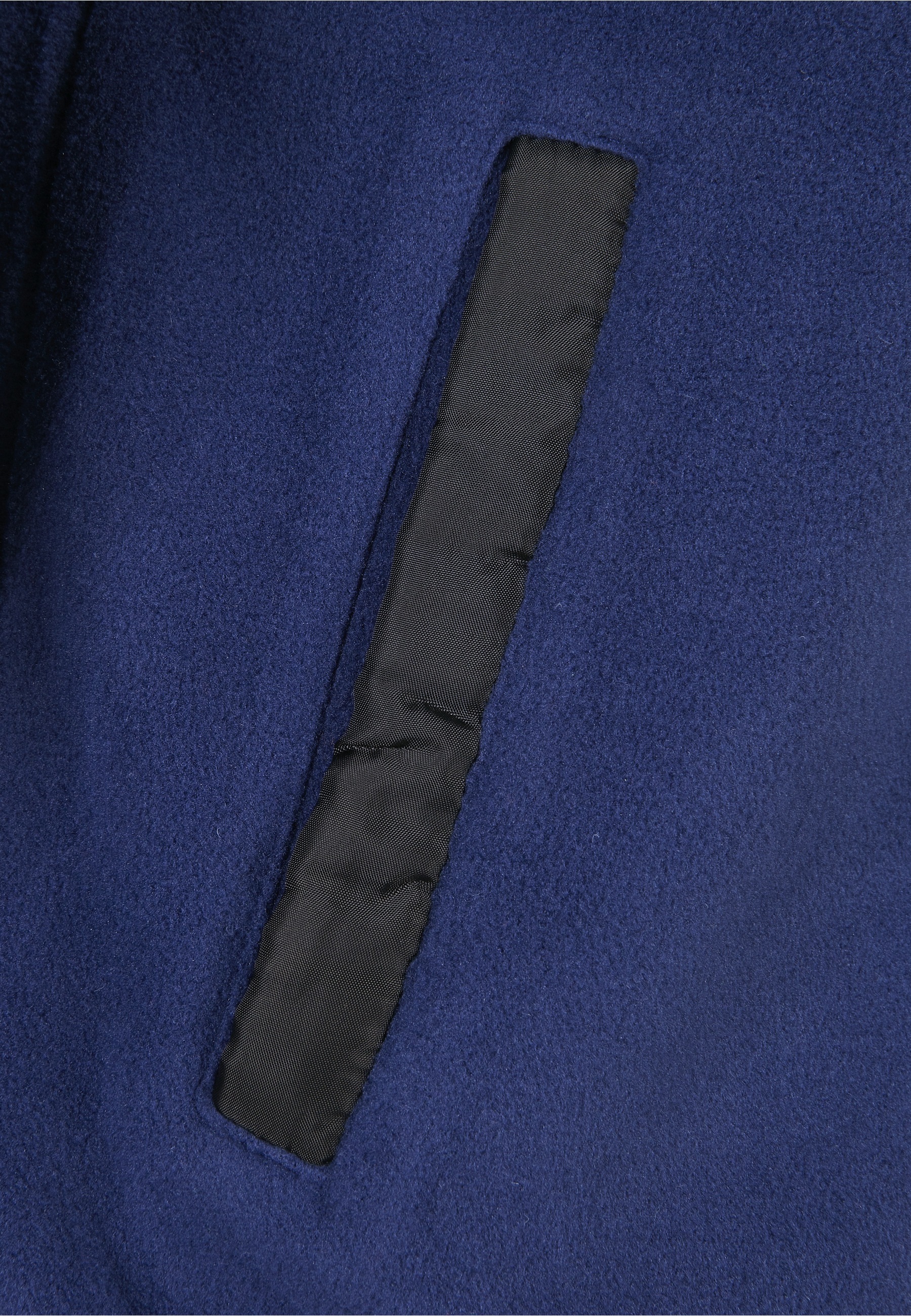 URBAN CLASSICS Fleecejacke »Urban Classics Herren Patched Micro Fleece Jacket« 1 Stk. tlg. ohne Kapuze