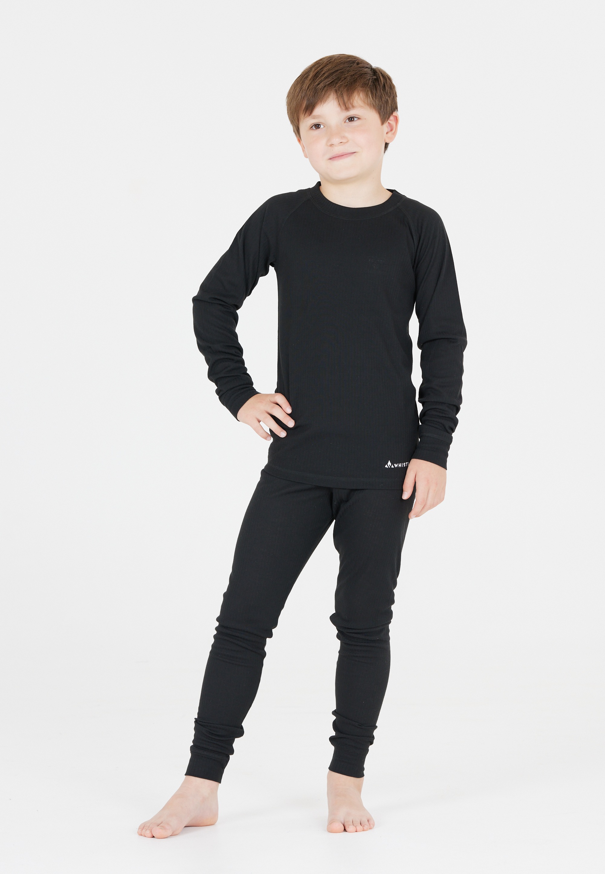 WHISTLER Funktionsshirt »Funktionswäsche-Set Oppdal«, mit schlichtem Langarmshirt und Tights