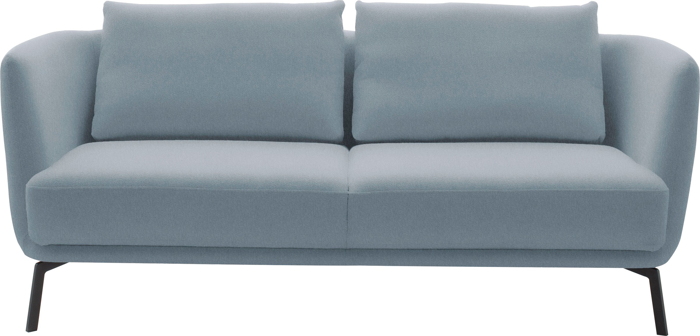 SCHÖNER WOHNEN-Kollektion 2,5-Sitzer »Pearl, hochwertig und komfortabel, - 5 Jahre Hersteller-Garantie«, auch in Bouclé, Maße (B/H/T): 190/71/91 cm, Füße Metall