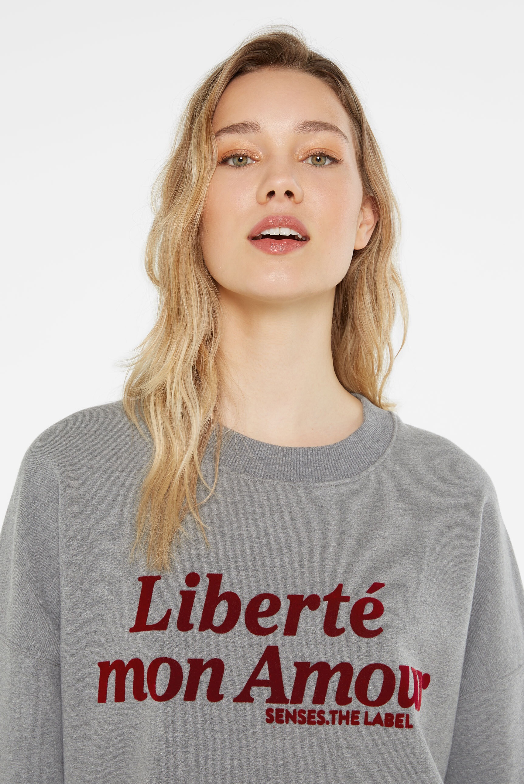 SENSES.THE LABEL Sweater, mit Baumwolle