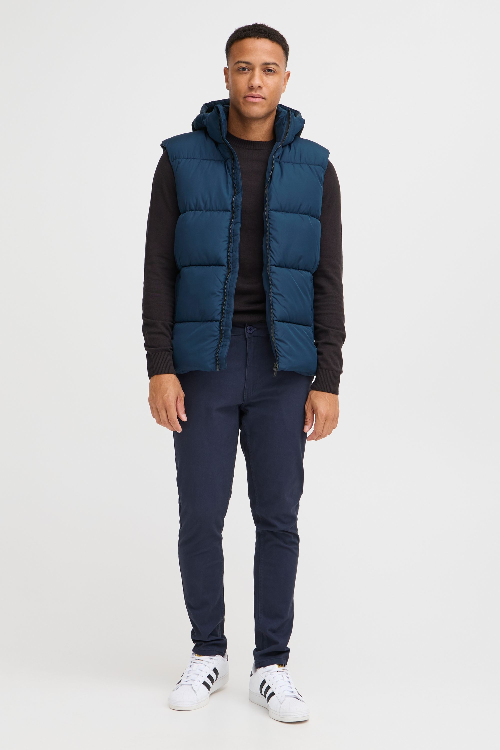 Blend BHMZIPA Vest Men's Blue M 2
