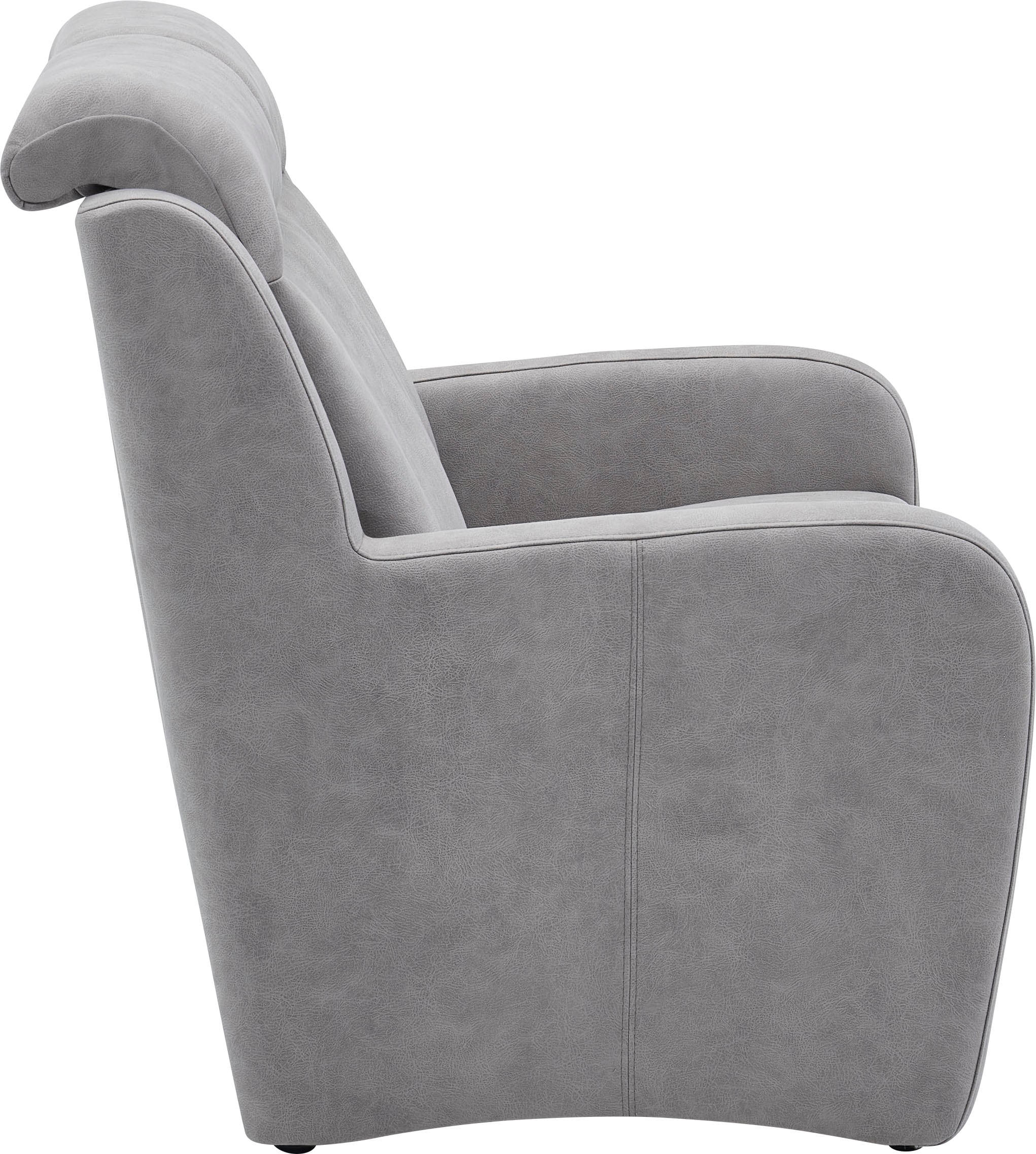 VILLA BECK 2-Sitzer »Varese«, (1 St.), inklusive Kopfteilverstellung, in Sitzhöhe 46 cm