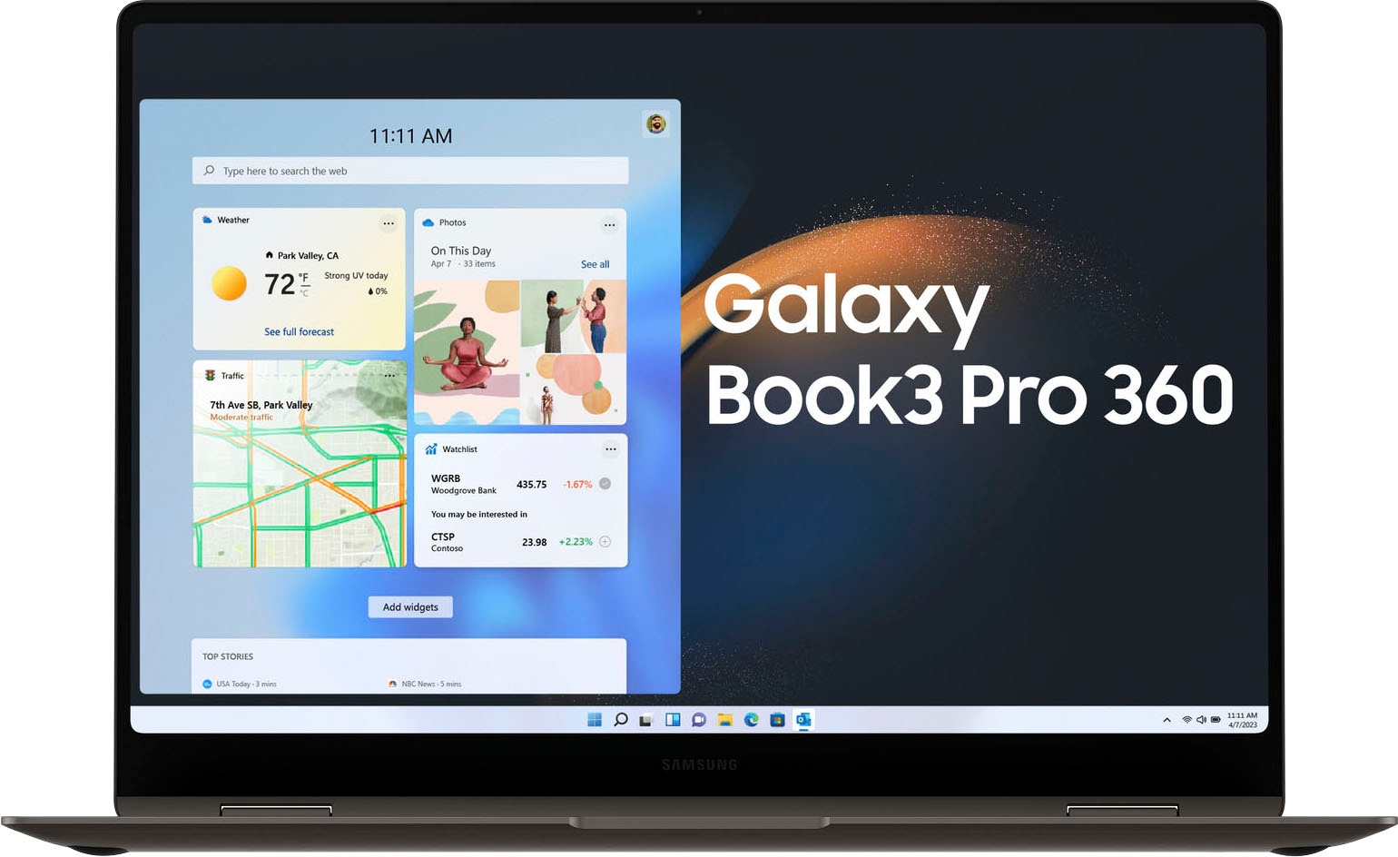 Samsung Convertible Notebook »Galaxy Book3 Pro 360«, 40,62 cm, / 16 Zoll, Intel, Core i5, Iris Xe Graphics, 512 GB SSD