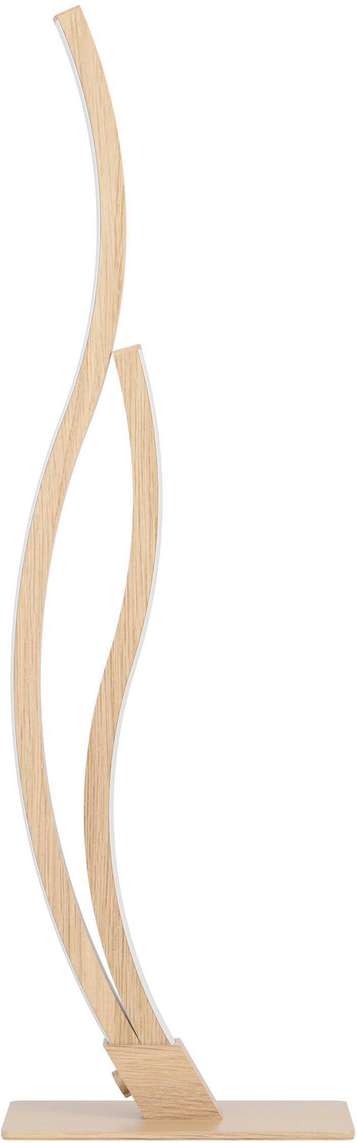 EGLO Tischleuchte »Grisolia Nachttischlampe, Tischlampe, Metall und Kunststoff, Lampe« LED-Modul 1 Stk. Neutralweiß