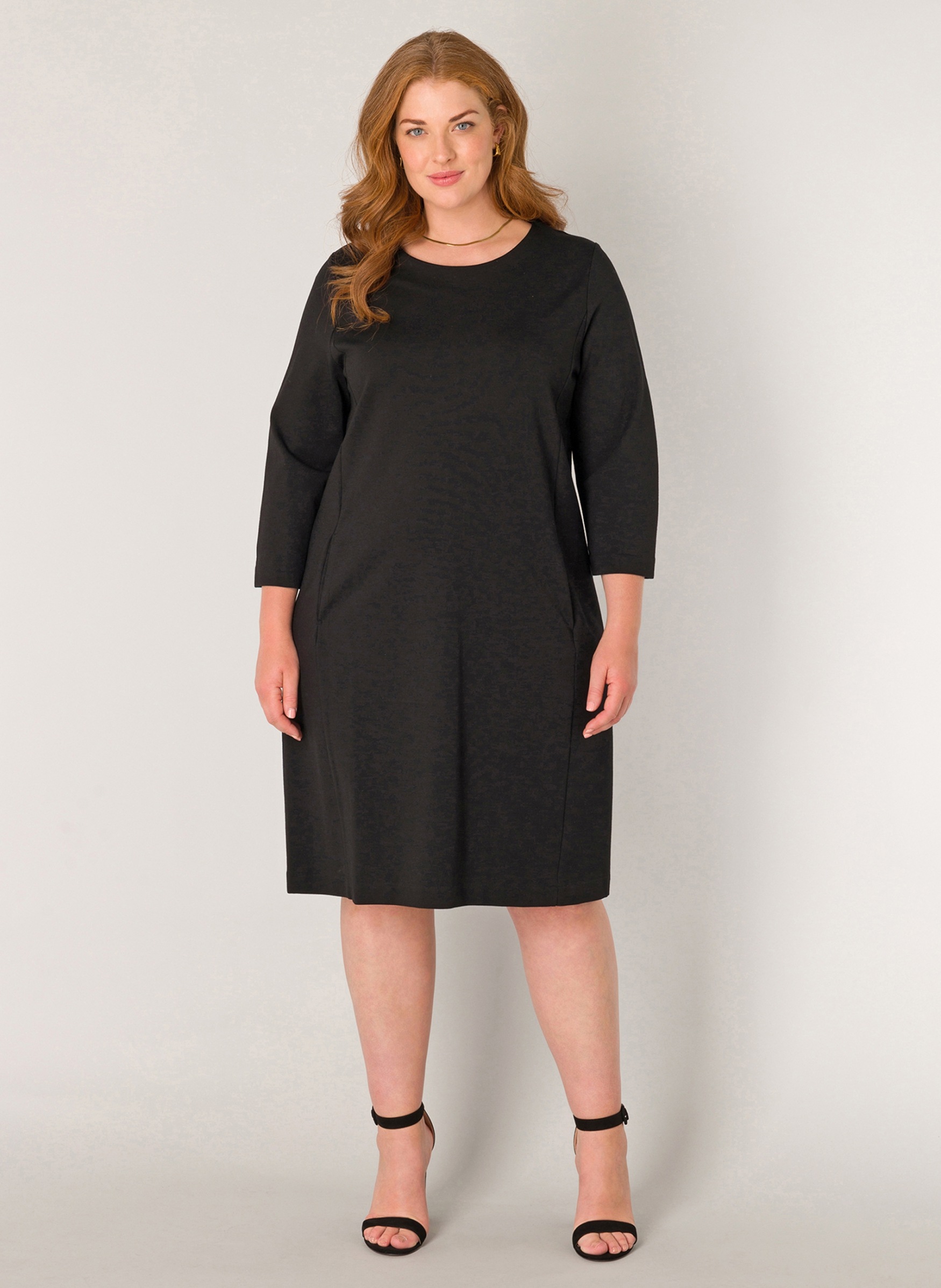 Base Level Curvy Etuikleid "Addy", in formstabilem Viskosemix günstig online kaufen