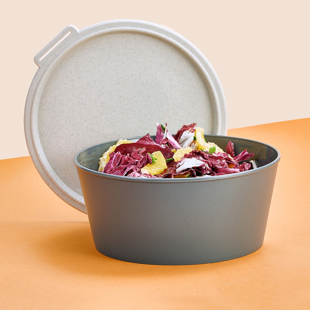 KOZIOL Aufbewahrungsschüssel »MOVE BOX 2,2 Schale 2,2l mit Deckel« 1 tlg.