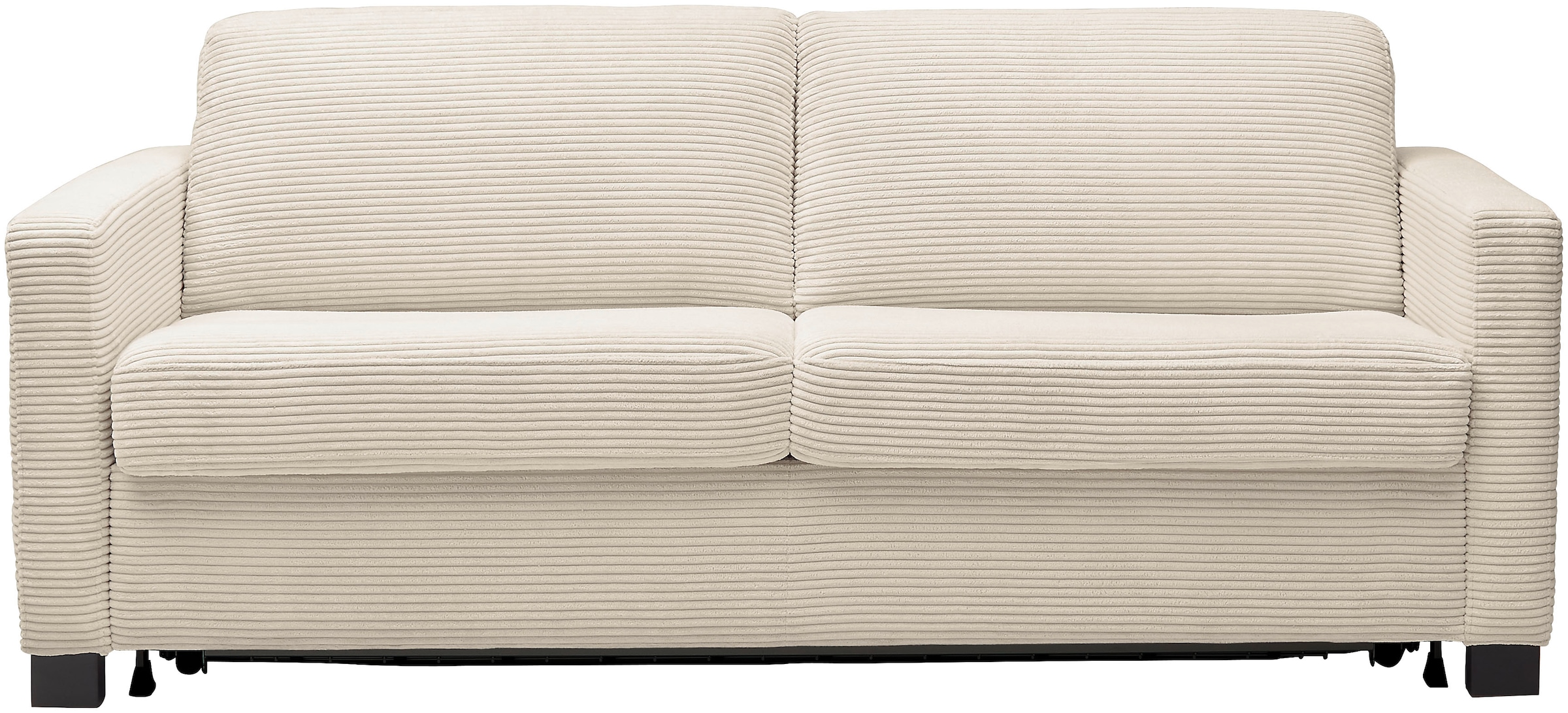 Schlafsofa HOME AFFAIRE, B:166cm H:81cm T:98cmnature, 88% Polyester, 12% Polyacryl, Jugendzimmer, Sofas, "Vionelle, 2-Sitzer mit Kaltschaummatratze