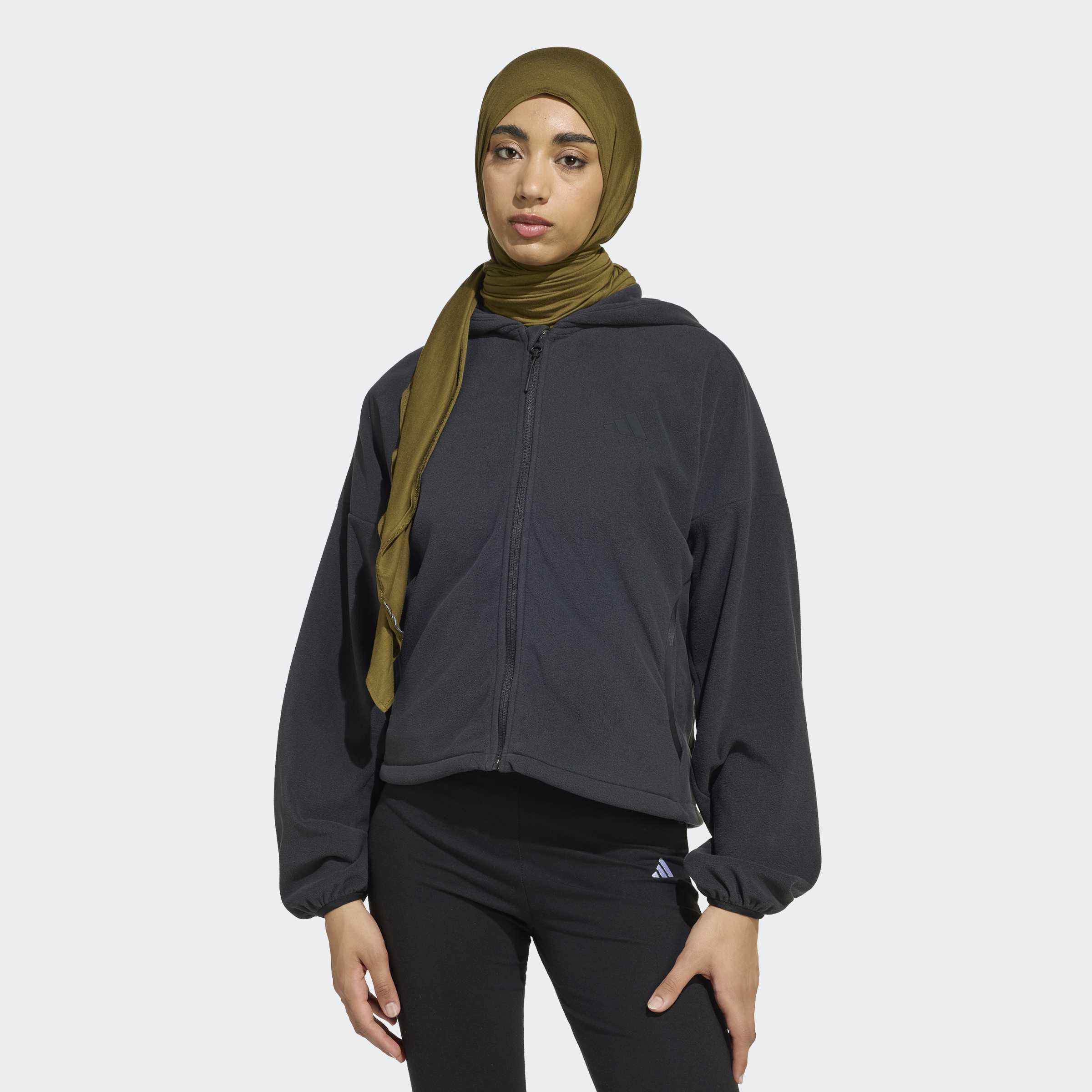 adidas Sportswear Kapuzensweatshirt "W CT GL HALO FZ", mit Reißverschluss