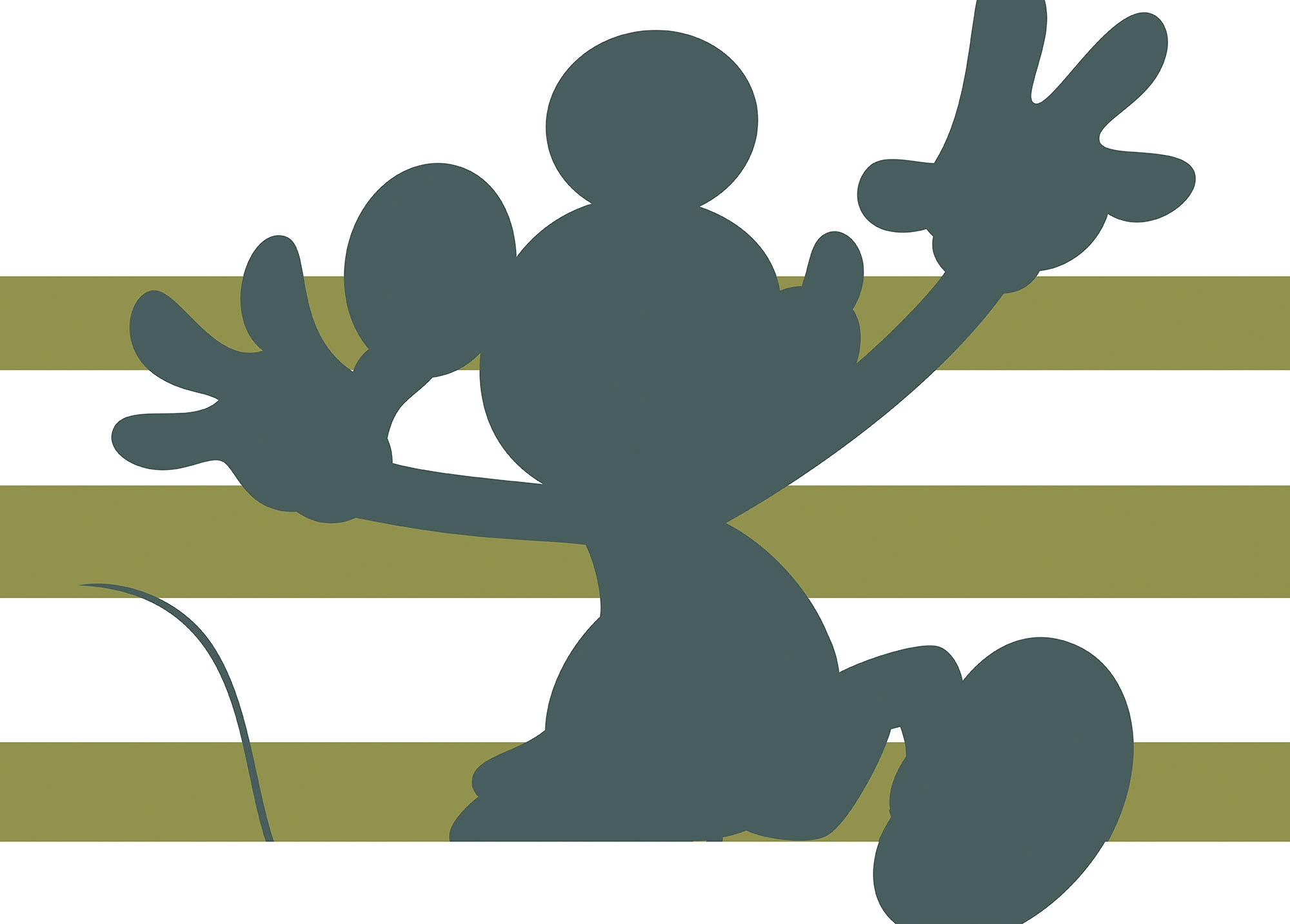 Komar Bild "Mickey Shadow" Disney 1 Stk. tlg. Wandbild zur Dekoration im Ki günstig online kaufen