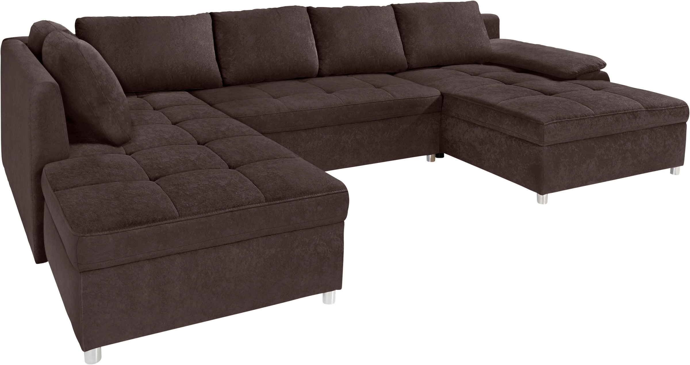 sit&more Wohnlandschaft »Labene U-Form« wahlweise mit Bettfunktion und Bettkasten