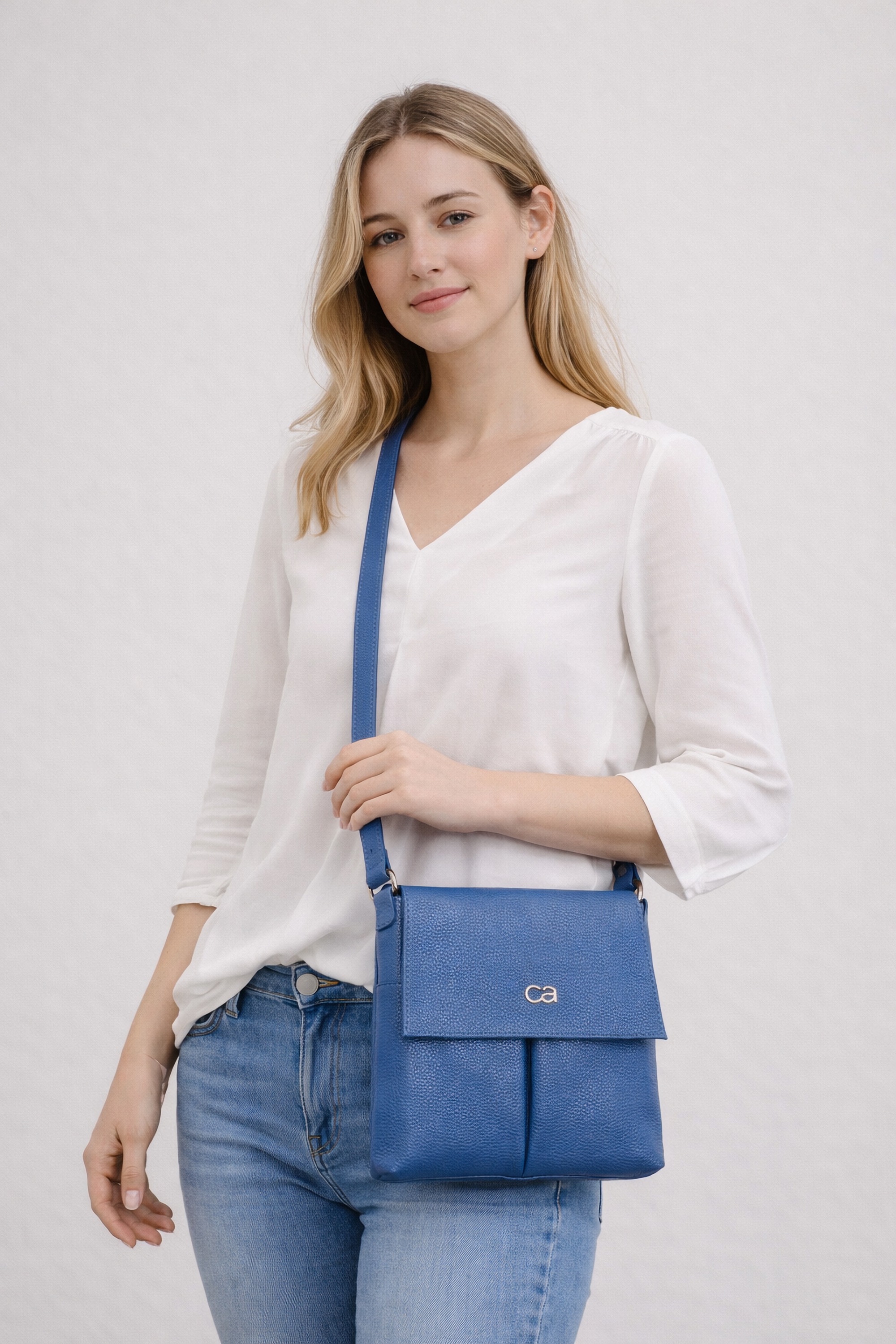 COLLEZIONE ALESSANDRO Umhängetasche "München" Echtes Leder mit vielen Fäche günstig online kaufen