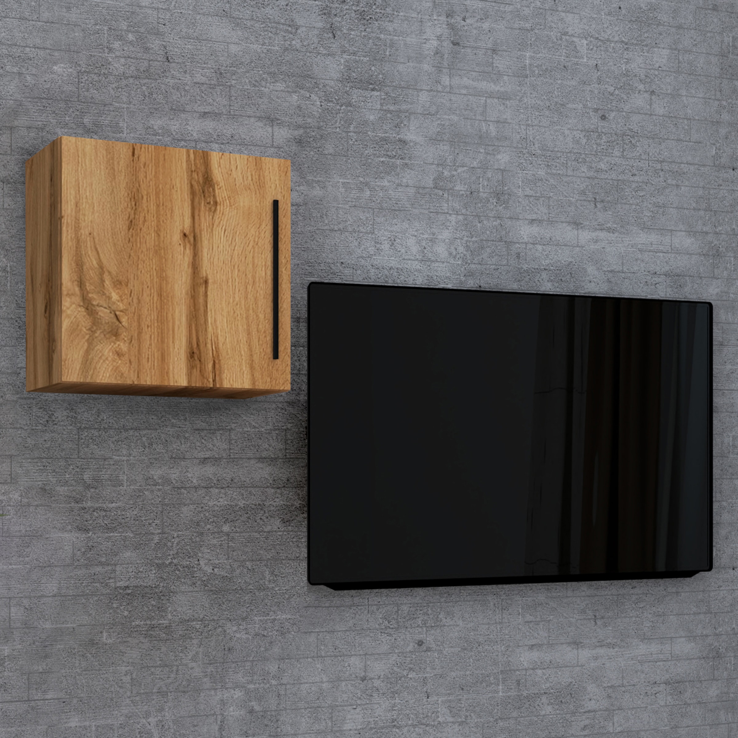 VCM Wandregal »Wandregal Wandboard Wandschrank Würfel Arila M« 1 Stk. tlg.