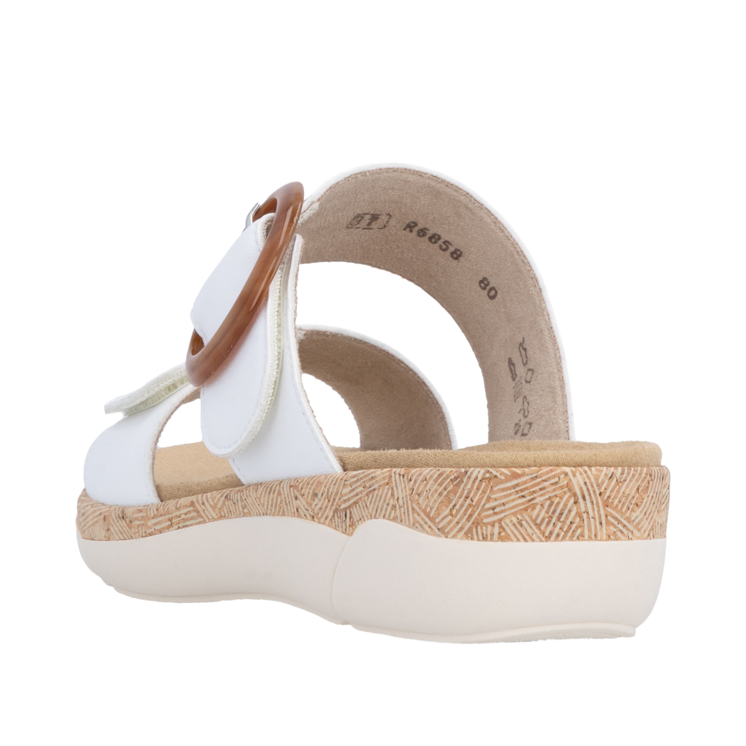 Remonte Pantolette Keilabsatz, Sommerschuh, Schlupfschuh mit Wechselfußbett günstig online kaufen