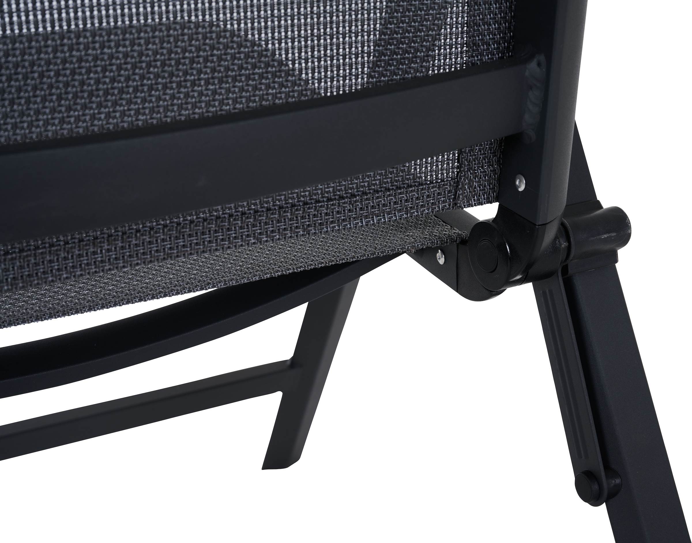 Siena Garden Gartensessel »TAURO Klappsessel, matt anthrazit« Gestell aus Aluminium, Ranotex® Bezug royal-grey