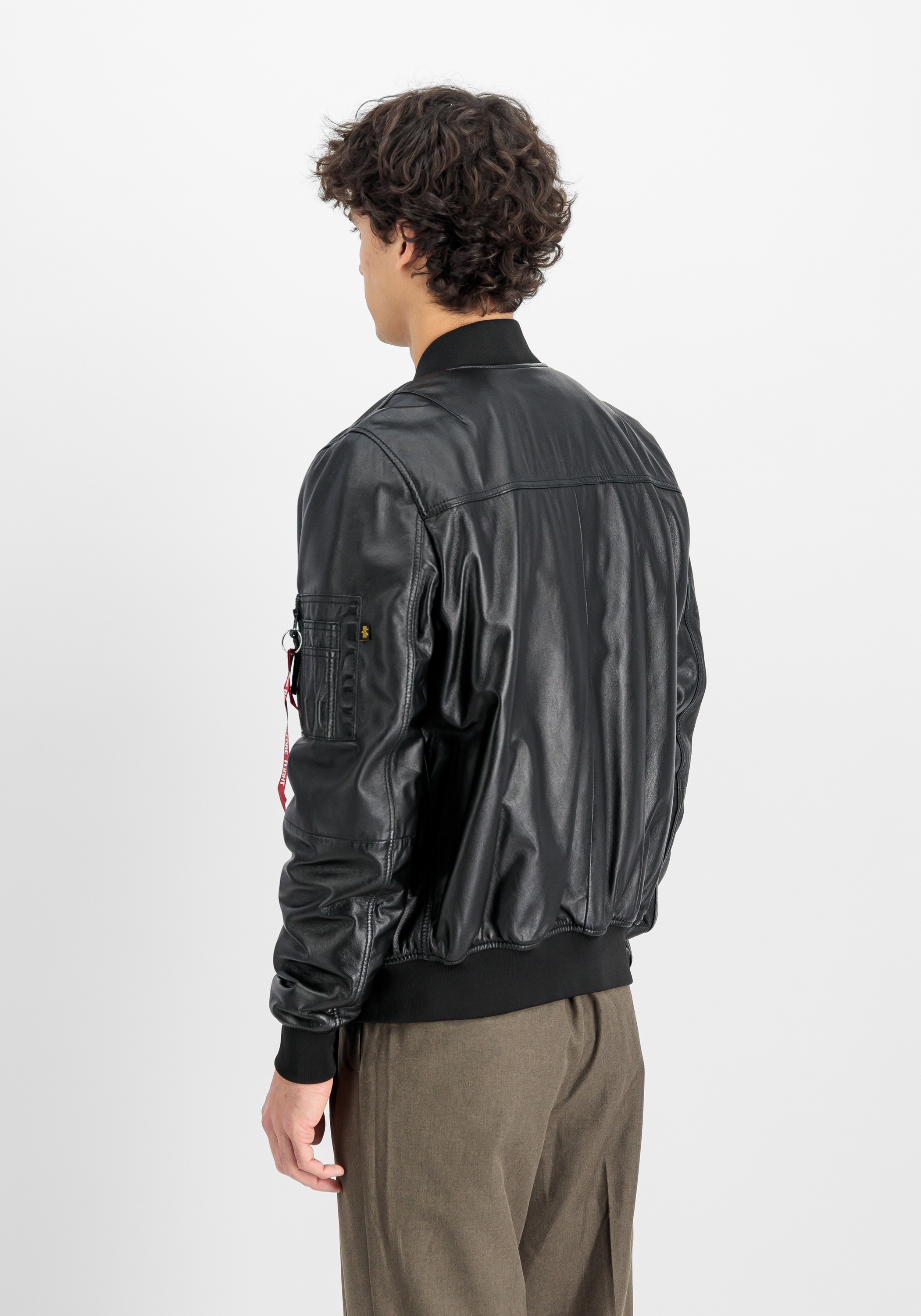 Alpha Industries Lederjacke "MA-1 Leather" günstig online kaufen