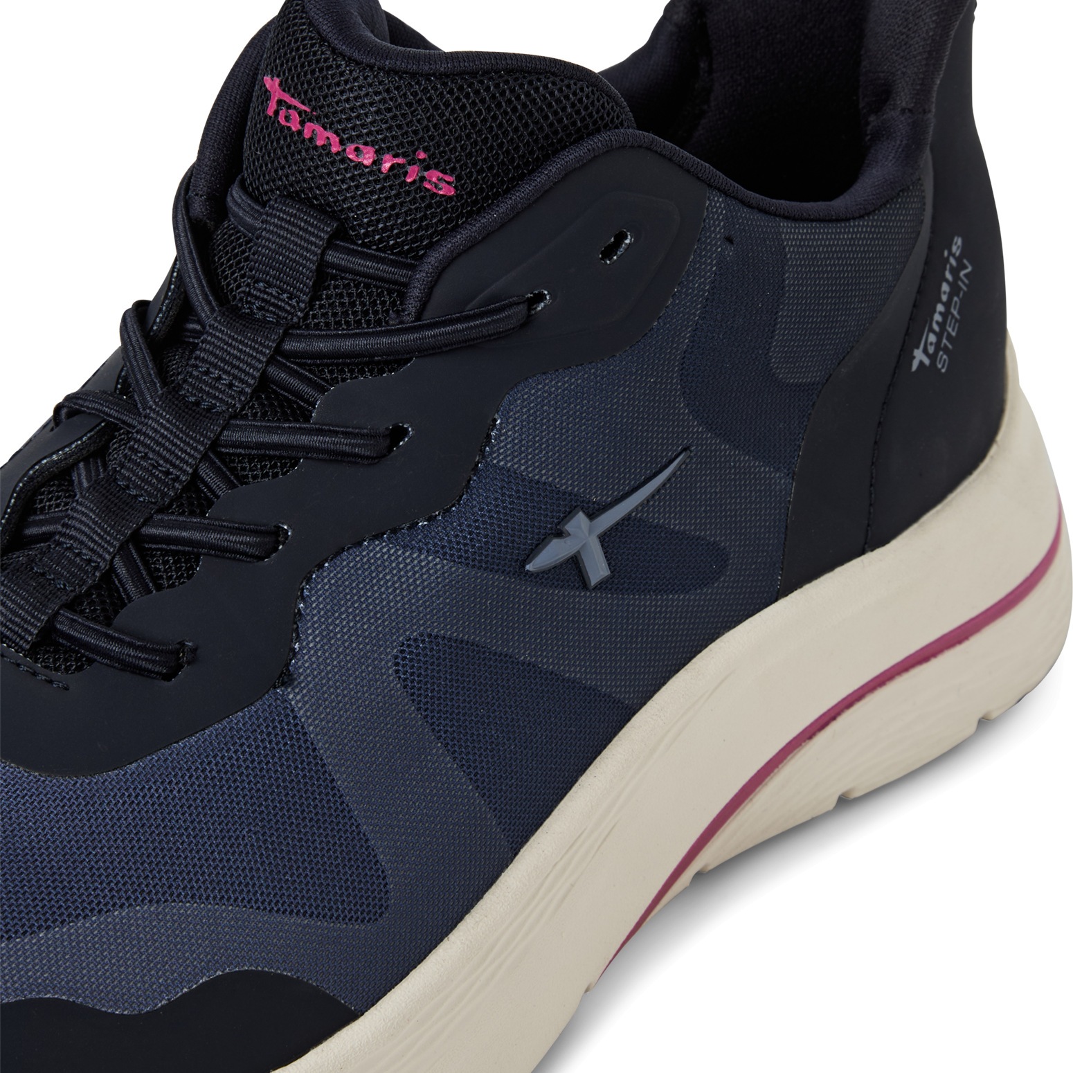 Tamaris Keilsneaker, Keilabsatz, Freizeitschuh, Schlupfschuh aus der STEP IN-Linie