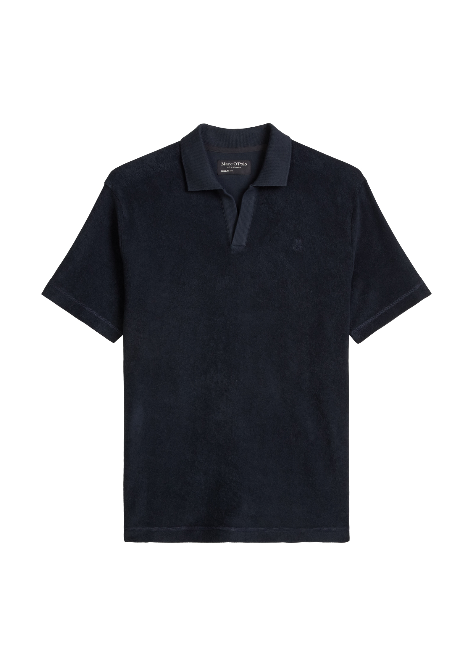 Marc O'Polo Poloshirt regular aus weichem Jersey-Frottee
