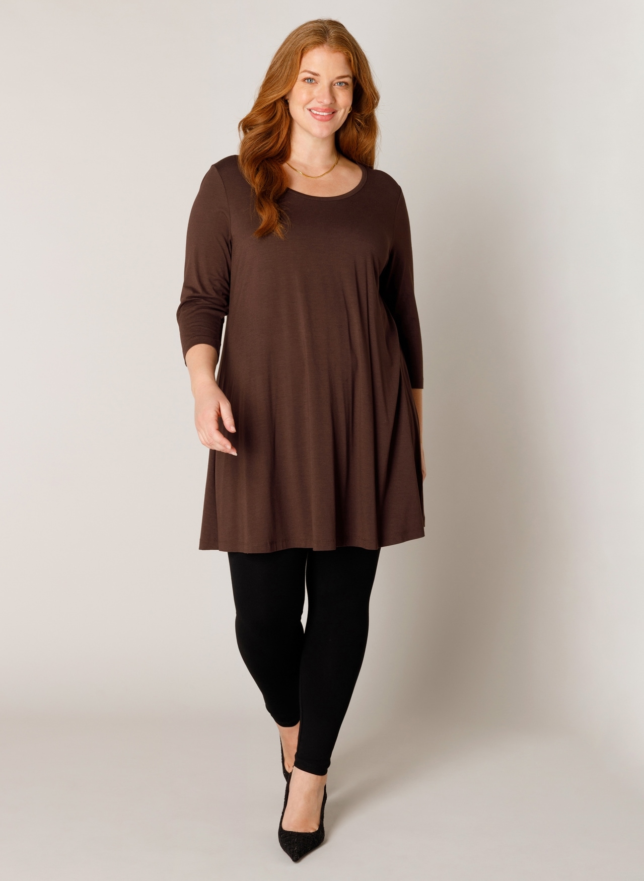 Base Level Curvy Tunikashirt "Aria" Große Größen