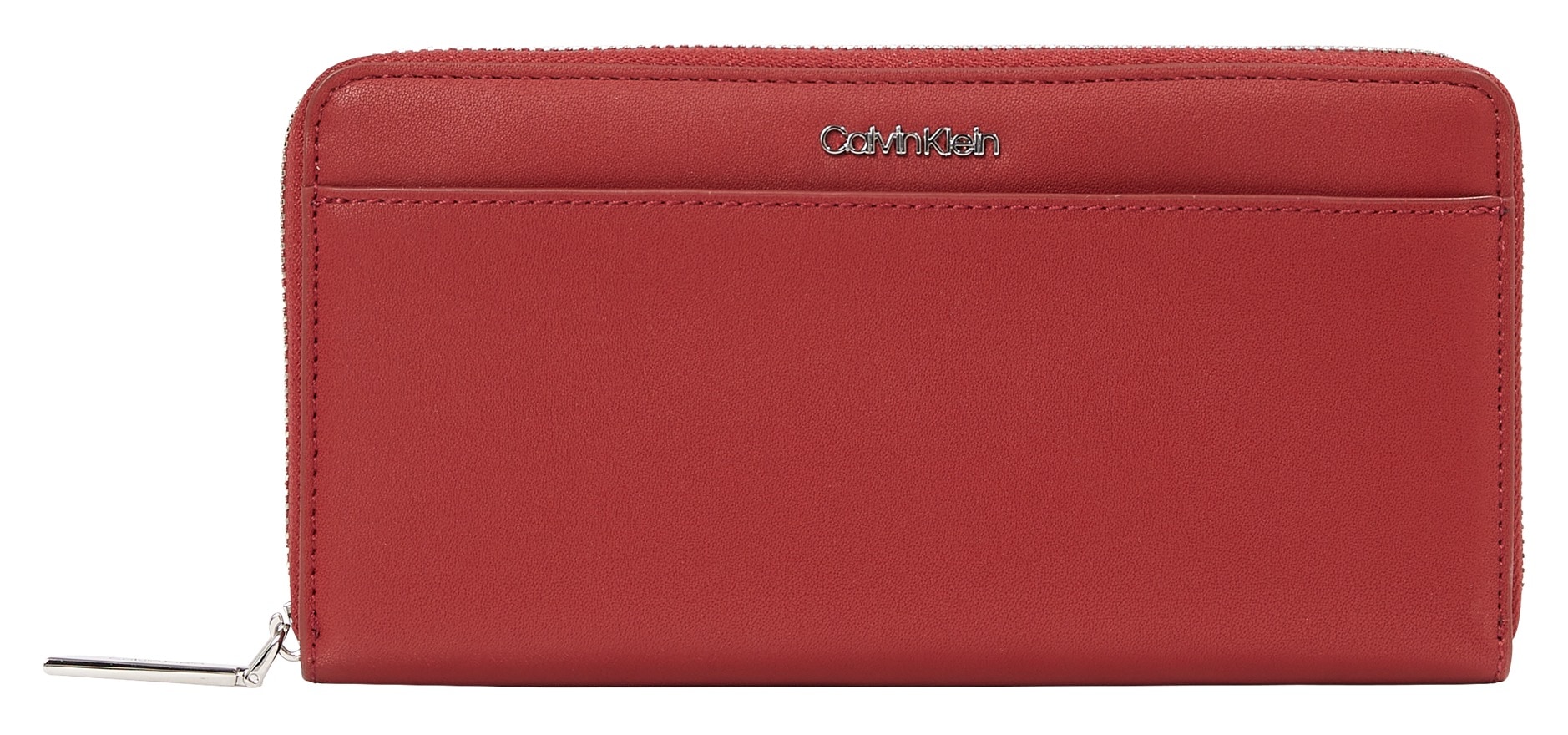 Calvin Klein Geldbörse "CK MUST LG Z/A WALLET W/SLIP", in schlichtem Design