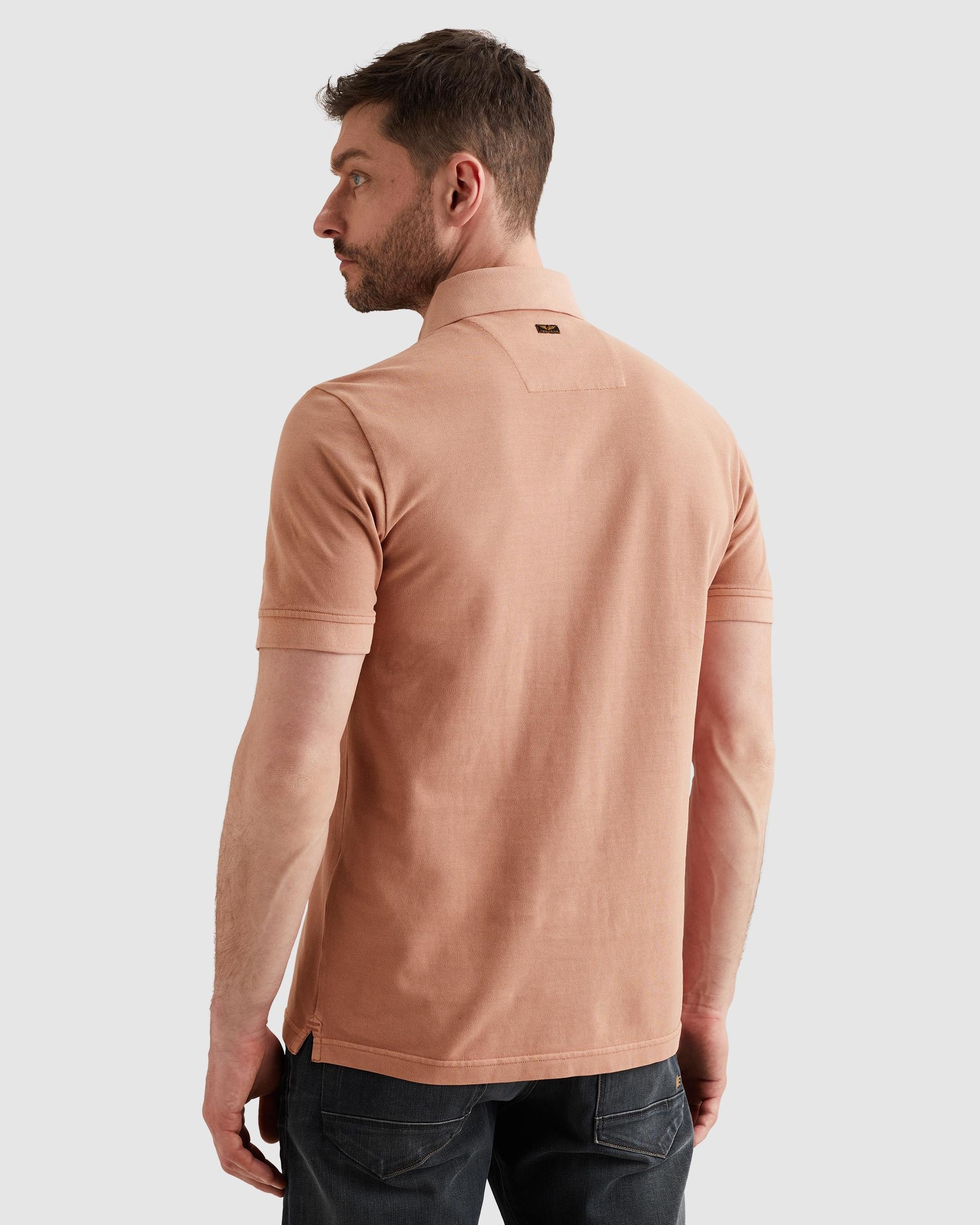 PME LEGEND Poloshirt »Short sleeve polo pique garment dyed« mit Logo Stickerei