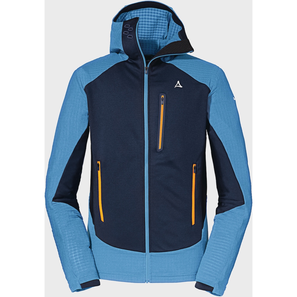 Schöffel Fleecejacke »Fleece Hoody Rotbach M«, mit Kapuze