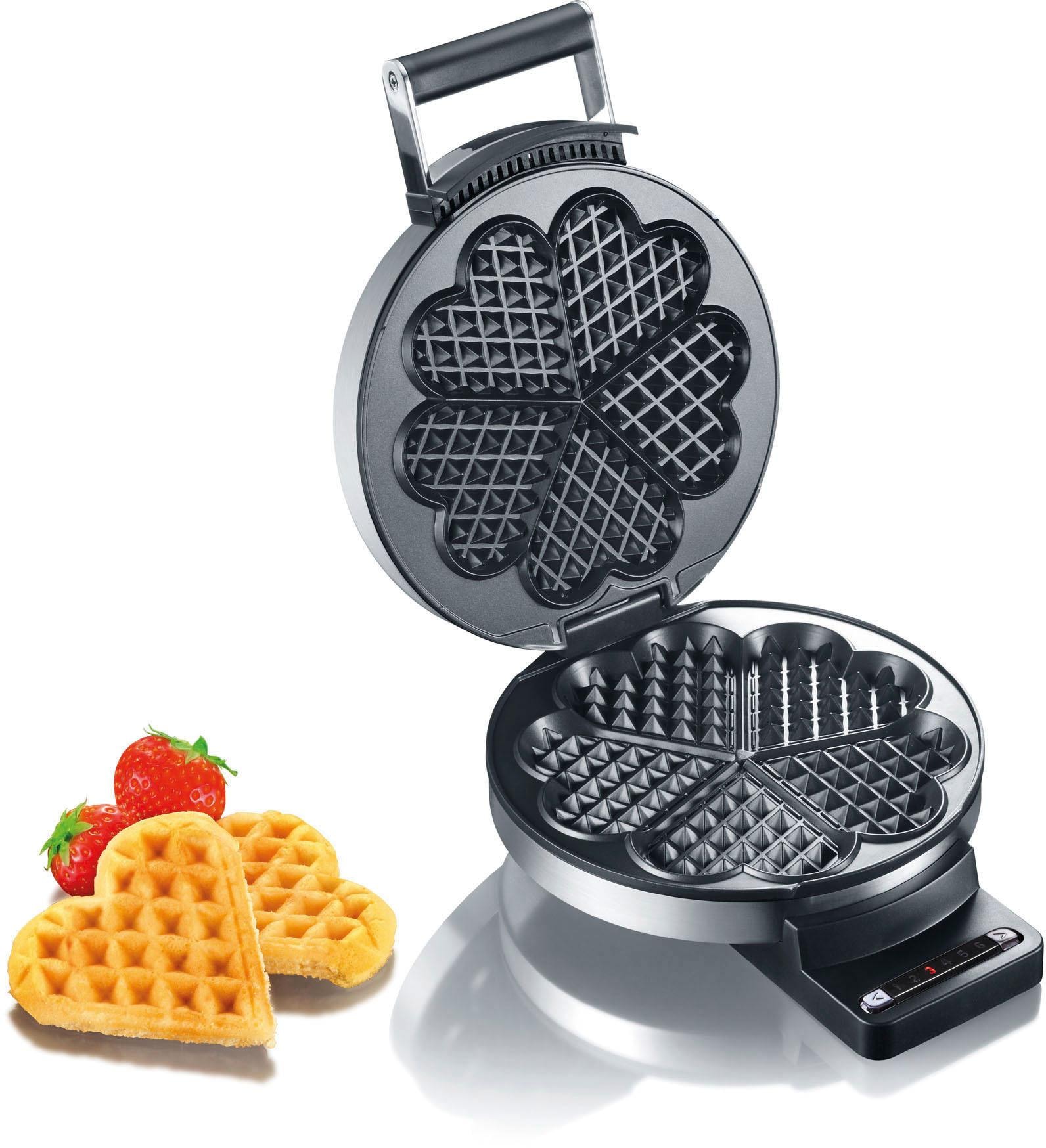 Waffeleisen »WA 80, Edelstahl matt«, 850 W