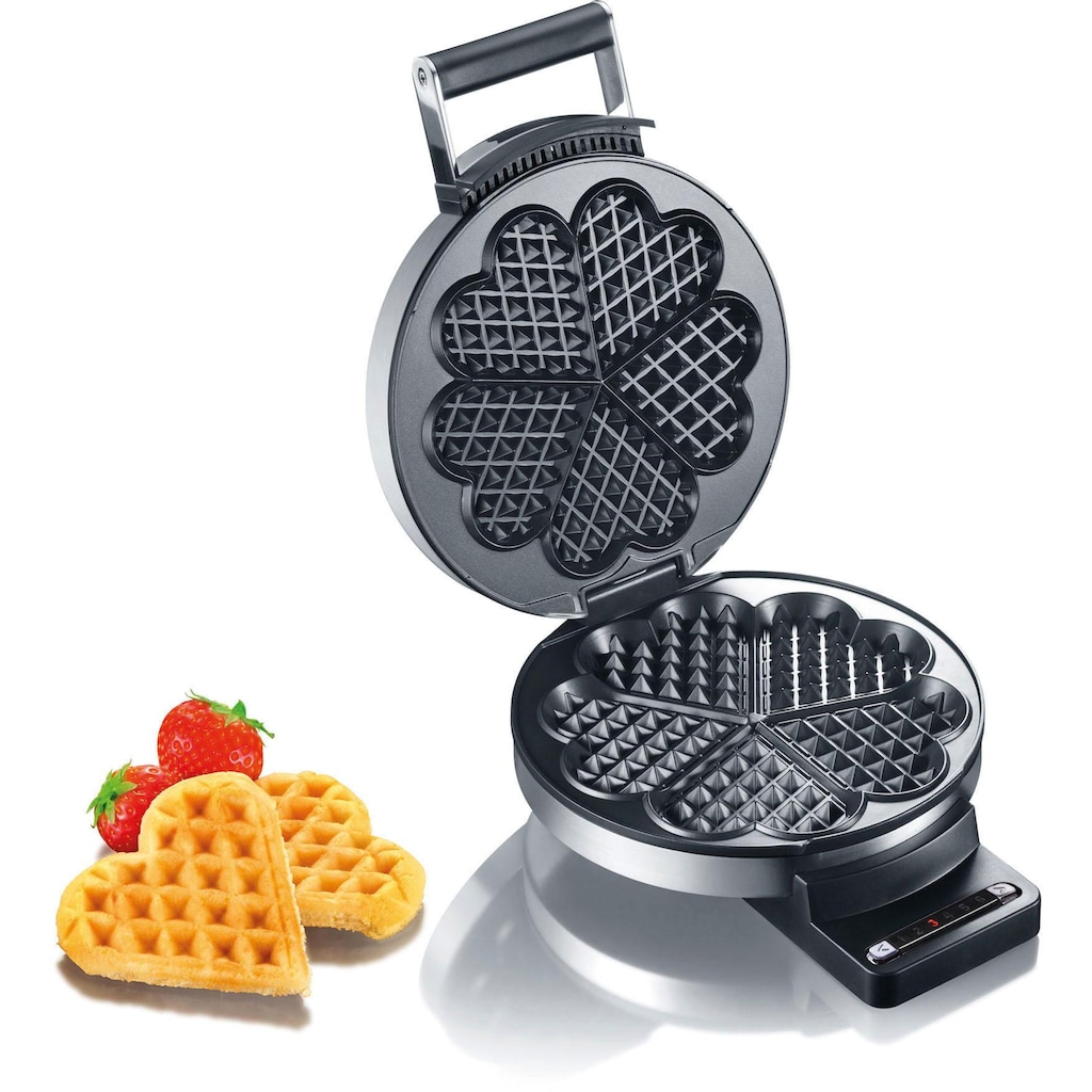 Graef Waffeleisen »WA 80, Edelstahl matt«, 850 W