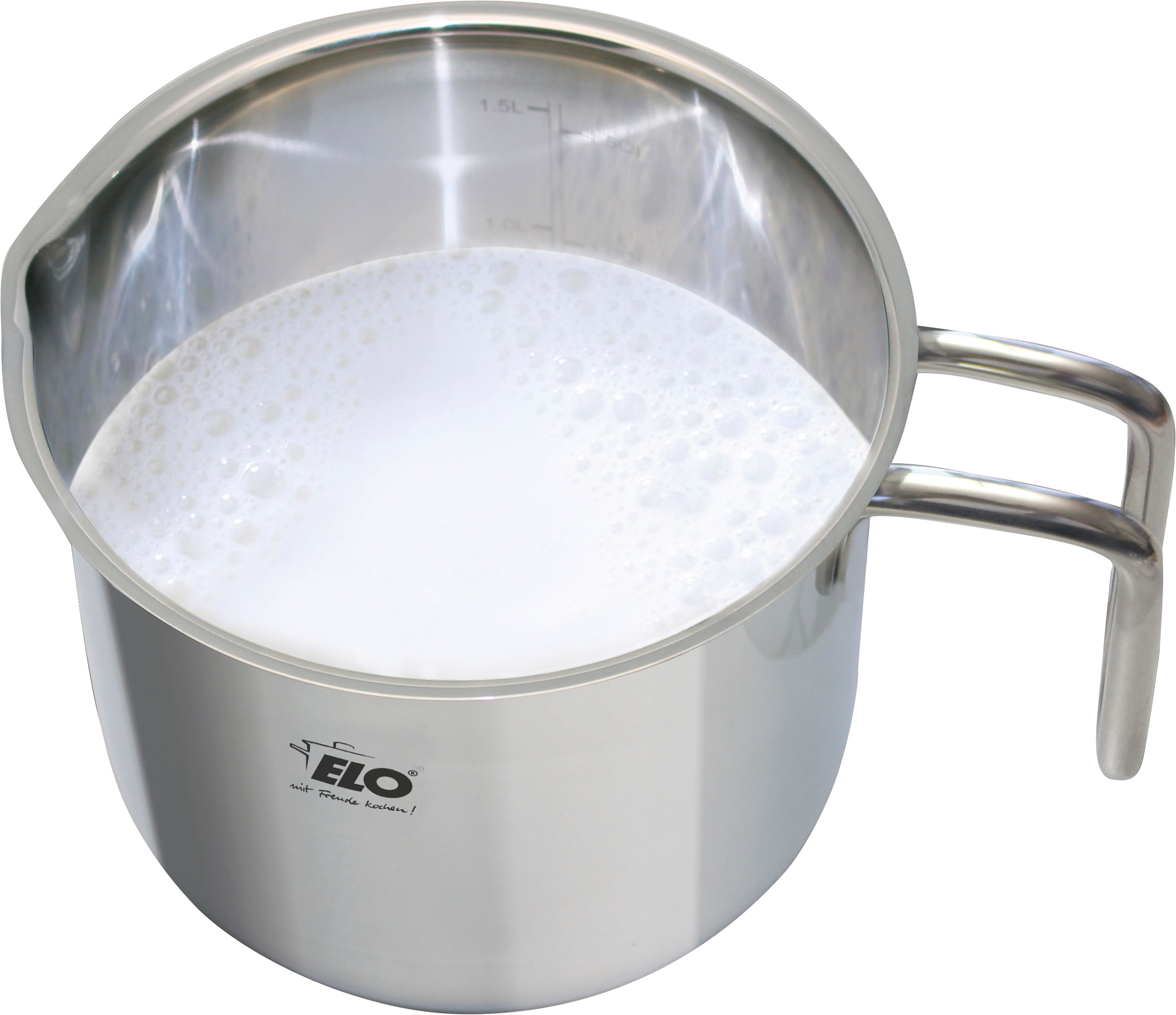 Elo Basic Milchtopf »Citrin« 1 tlg. Edelstahl
