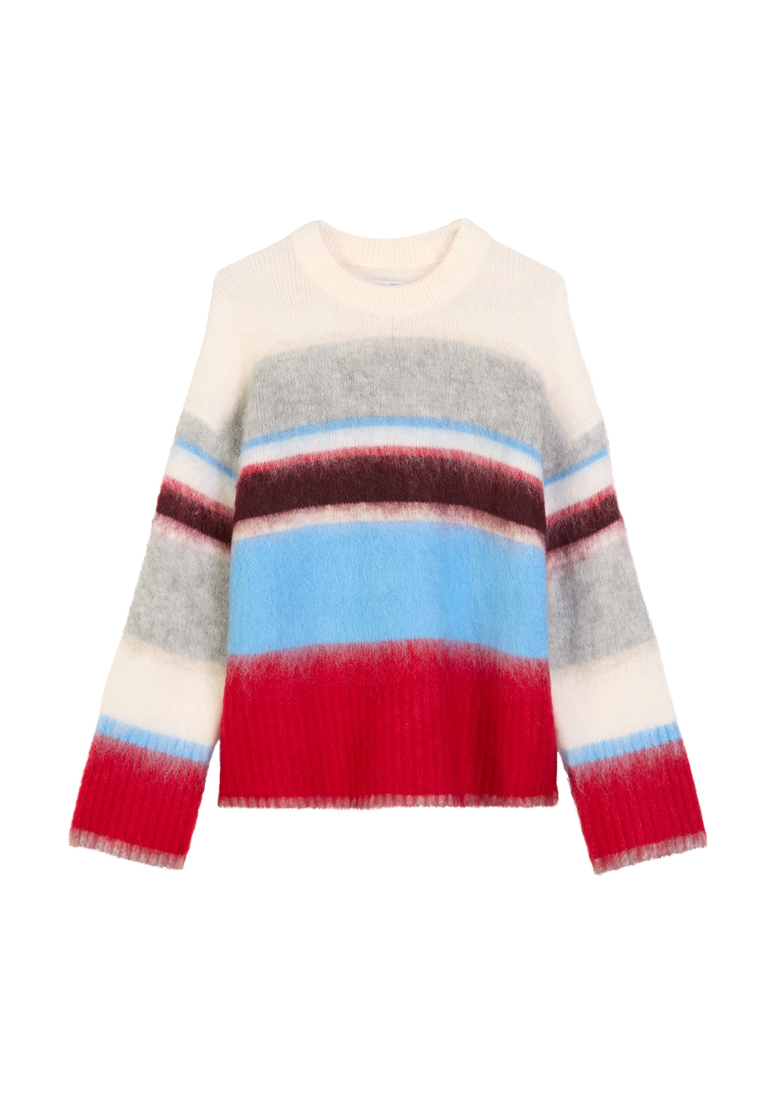 Marc O'Polo DENIM Strickpullover »aus flauschigem Wolle-Mohairwolle-Mix«