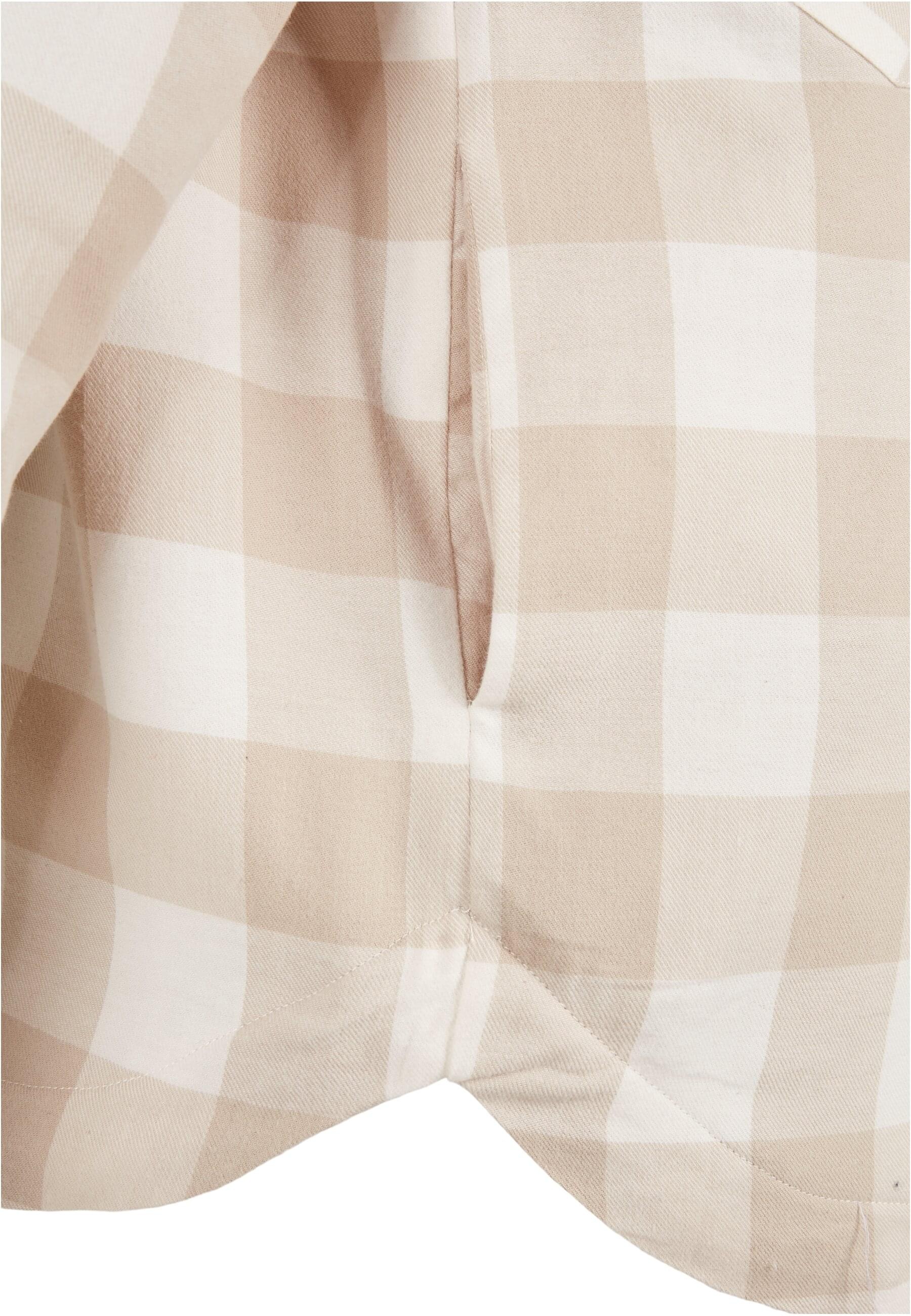 URBAN CLASSICS Allwetterjacke »Urban Classics Damen Ladies Flanell Padded Overshirt«, (1 St.), ohne Kapuze