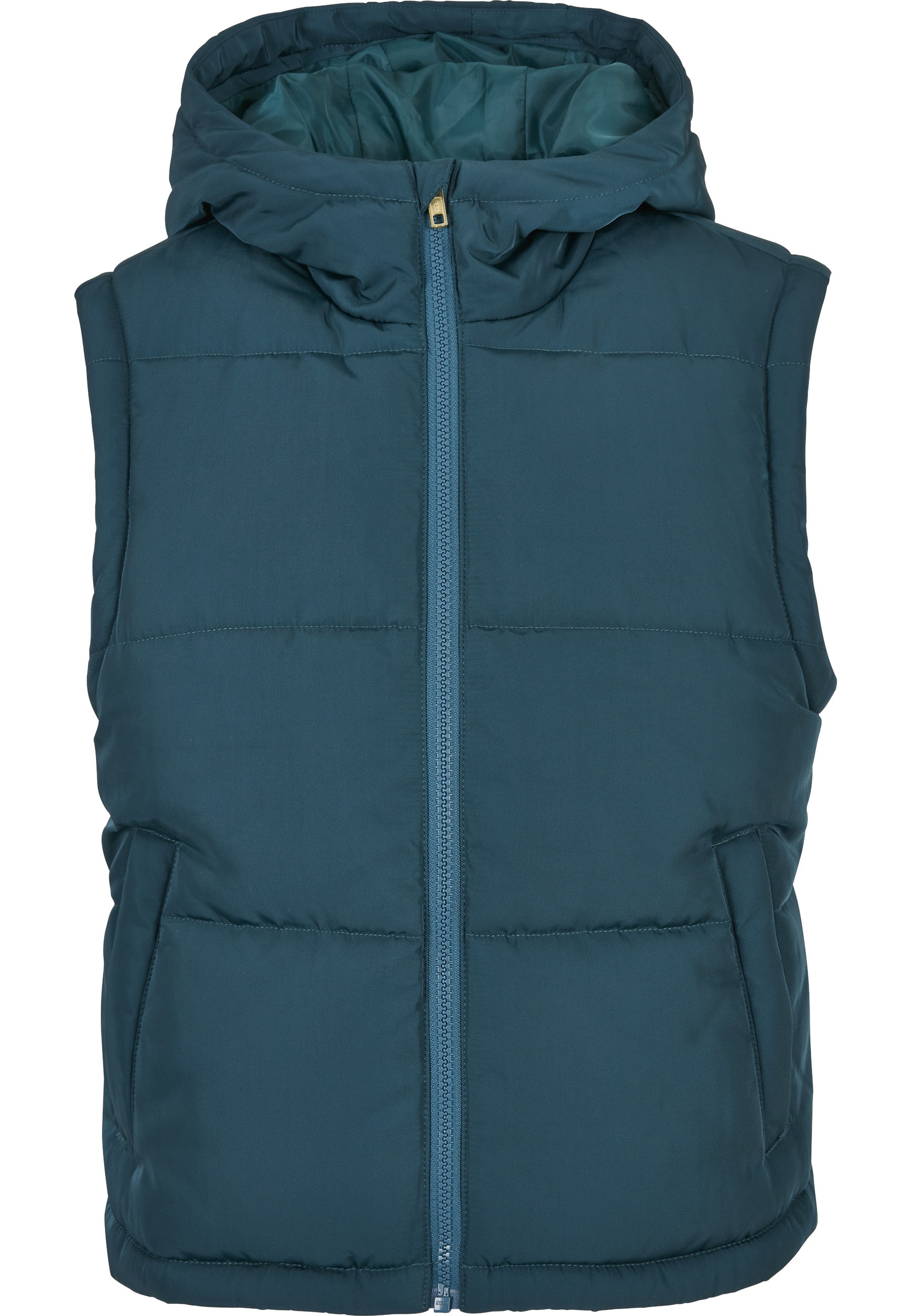 URBAN CLASSICS Jerseyweste "Urban Classics Damen Ladies Recycled Twill Puffer Vest" 1 Stk.