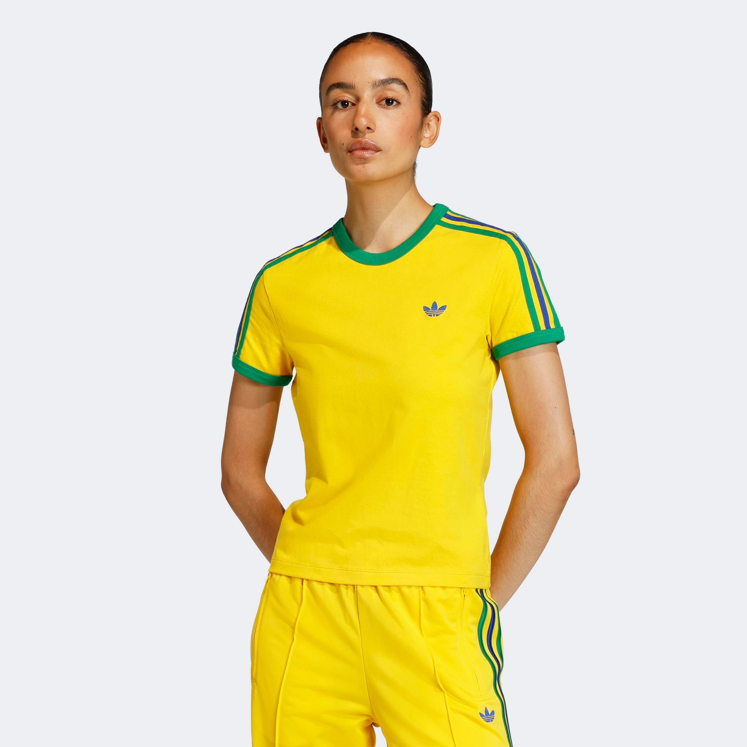 adidas Originals T-Shirt »3S TEE SLIM« sanft anliegende Passform, ohne Verschluss, für sportlichen Look
