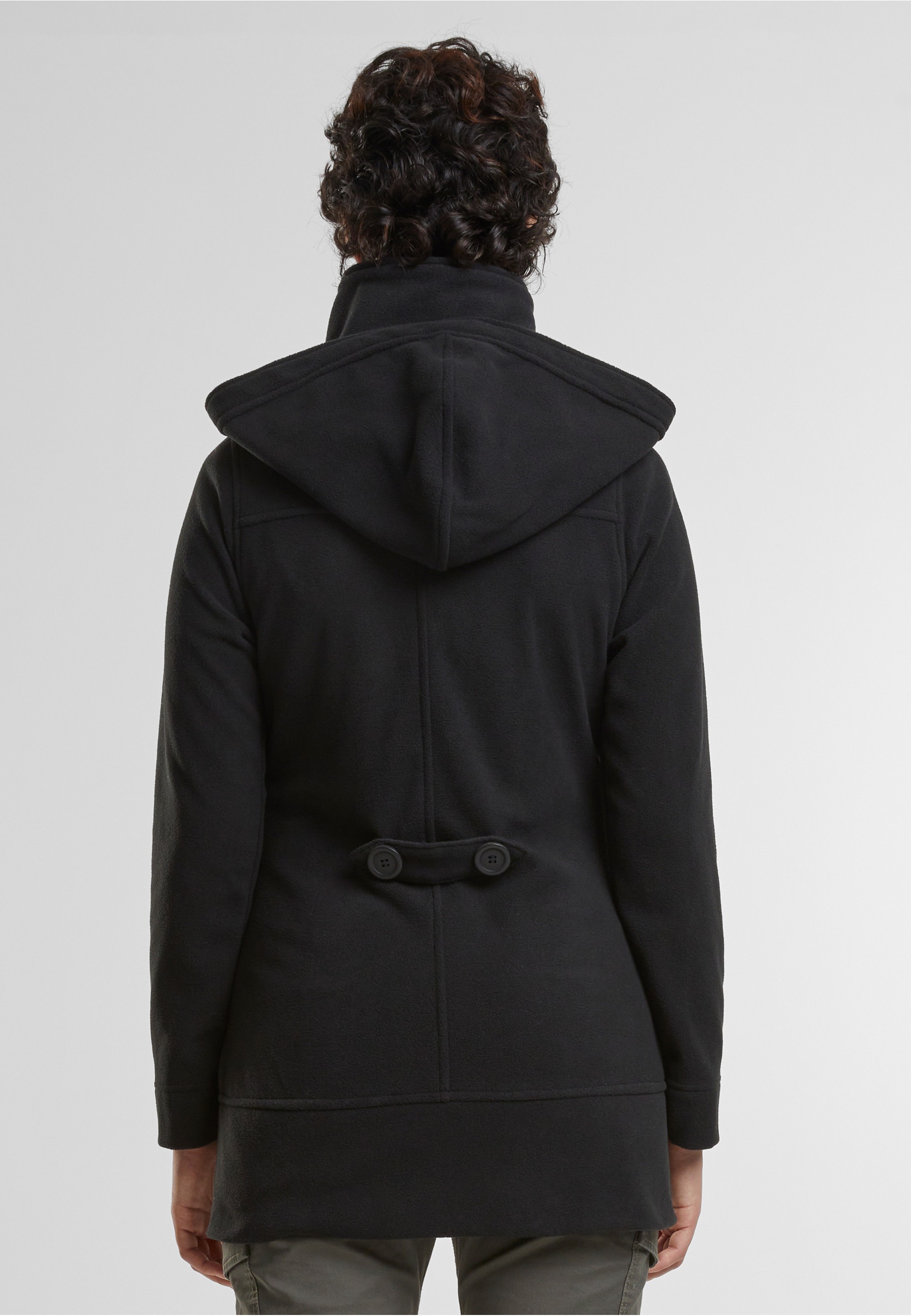 Brandit Women Square Fleece Jacket Black 3XL 3