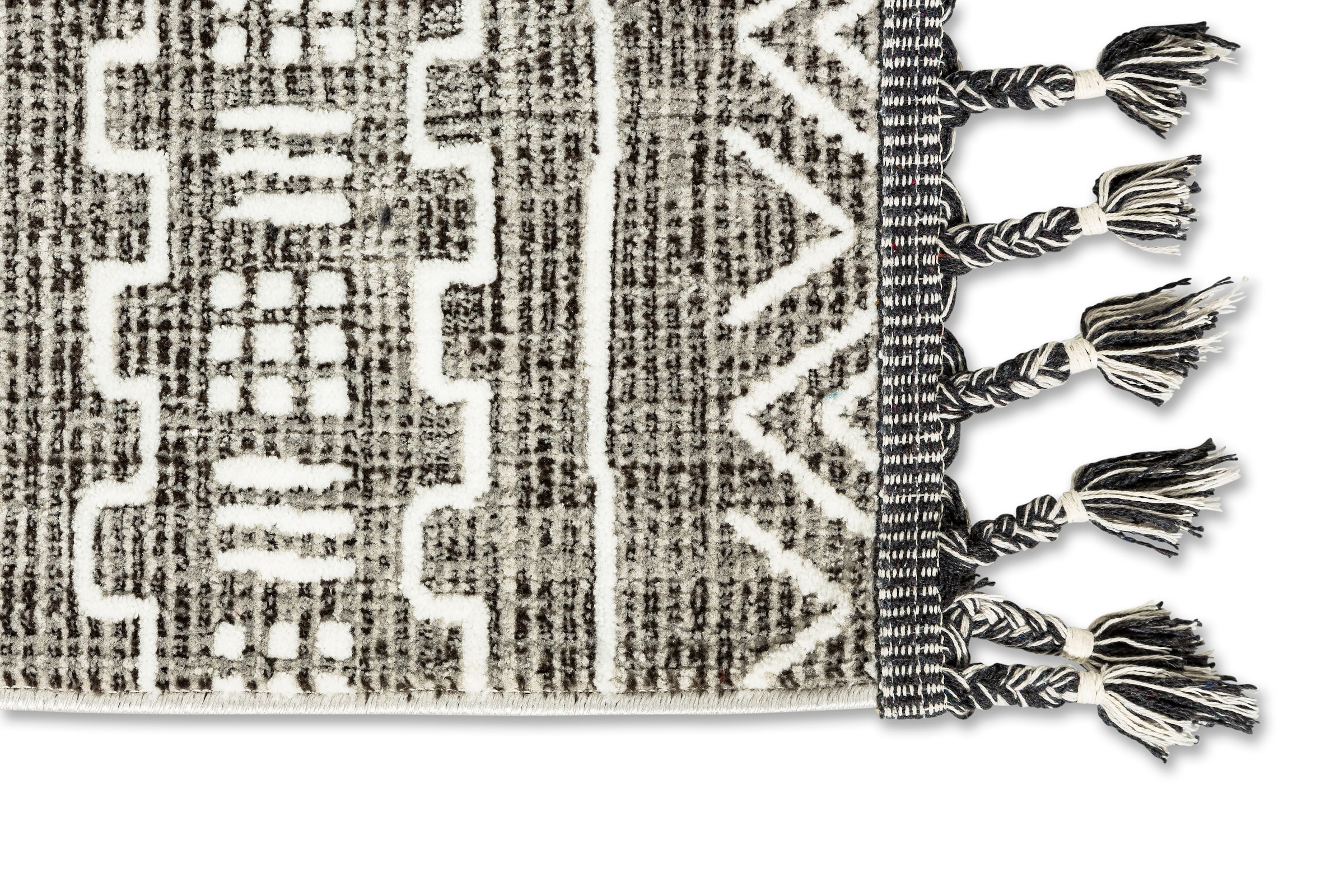 ASTRA Teppich »Ravenna Rechnung rechteckig, BAUR Kurzflorteppich Fransen mit | 6634 auf 224«, eleganter