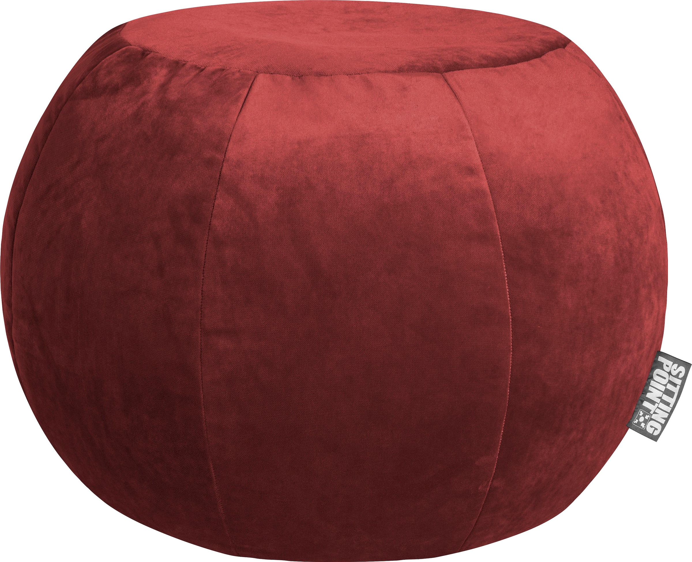 Sitting Point Sitzsack »Sitzhocker Plump VELUTO«, mit Innensack