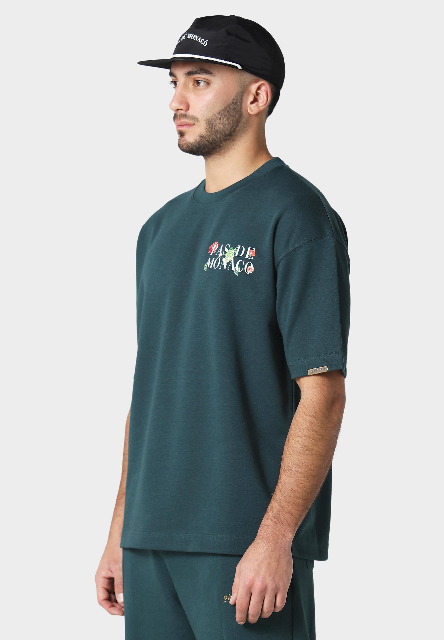 Pas De Monaco T-Shirt »Pas De Monaco FLORALE T-SHIRT«, (1 tlg.)
