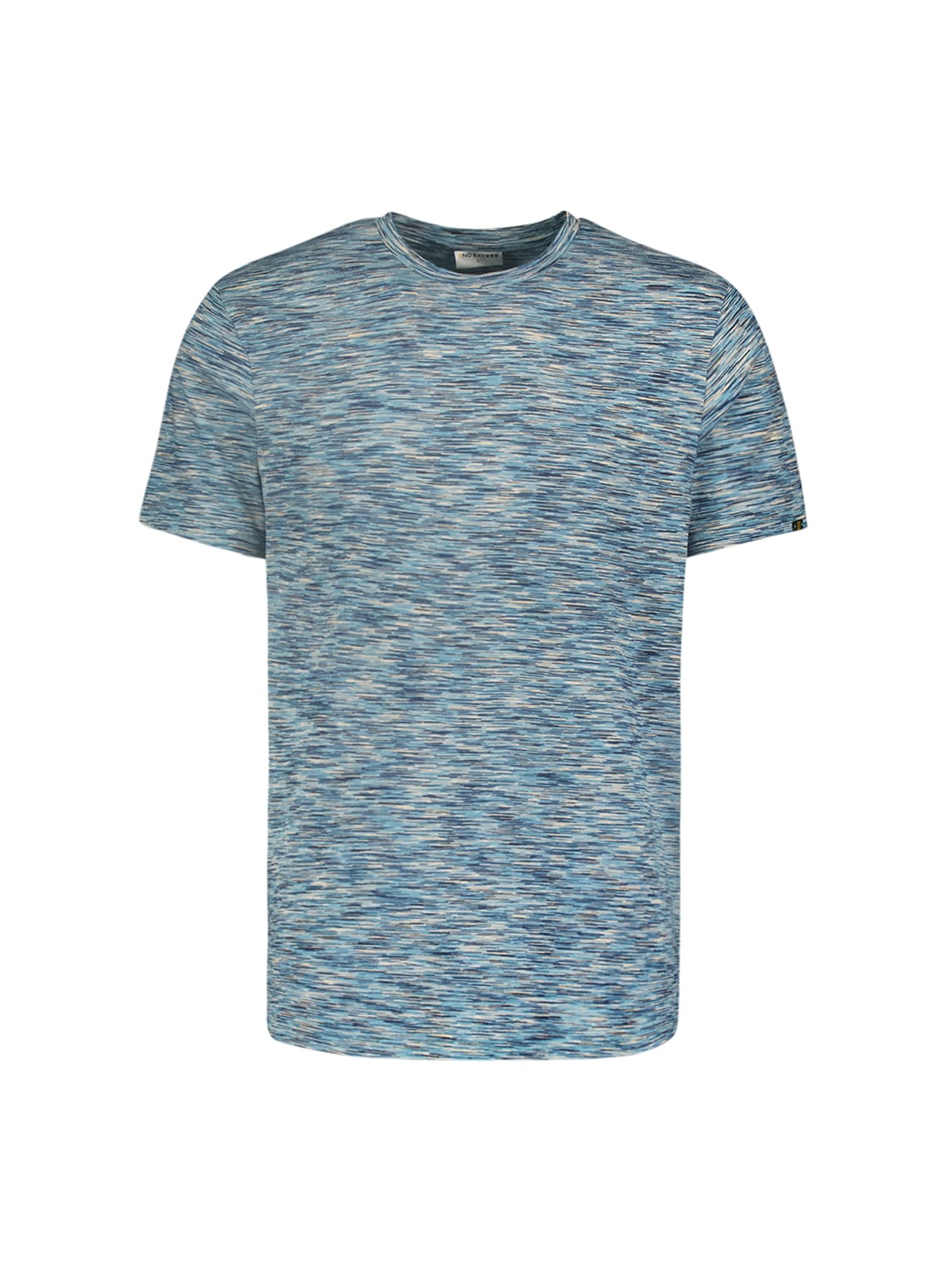 NO EXCESS T-Shirt »No Excess T-Shirt mit lebendigem Streifenmuster für den Sommer«
