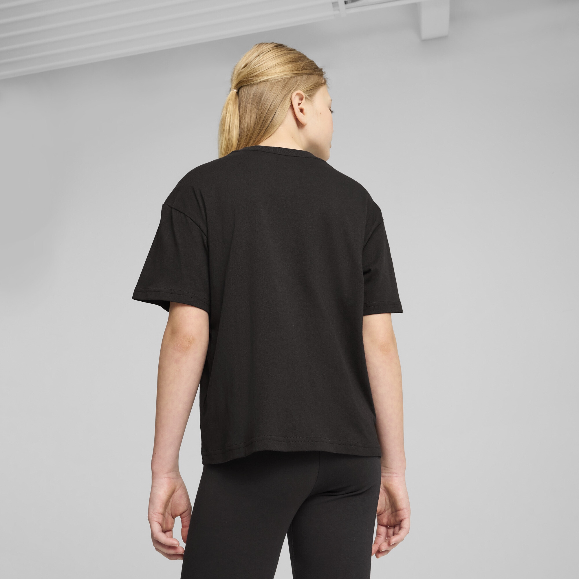 PUMA T-Shirt »Essentials Boxy T-Shirt Mädchen«
