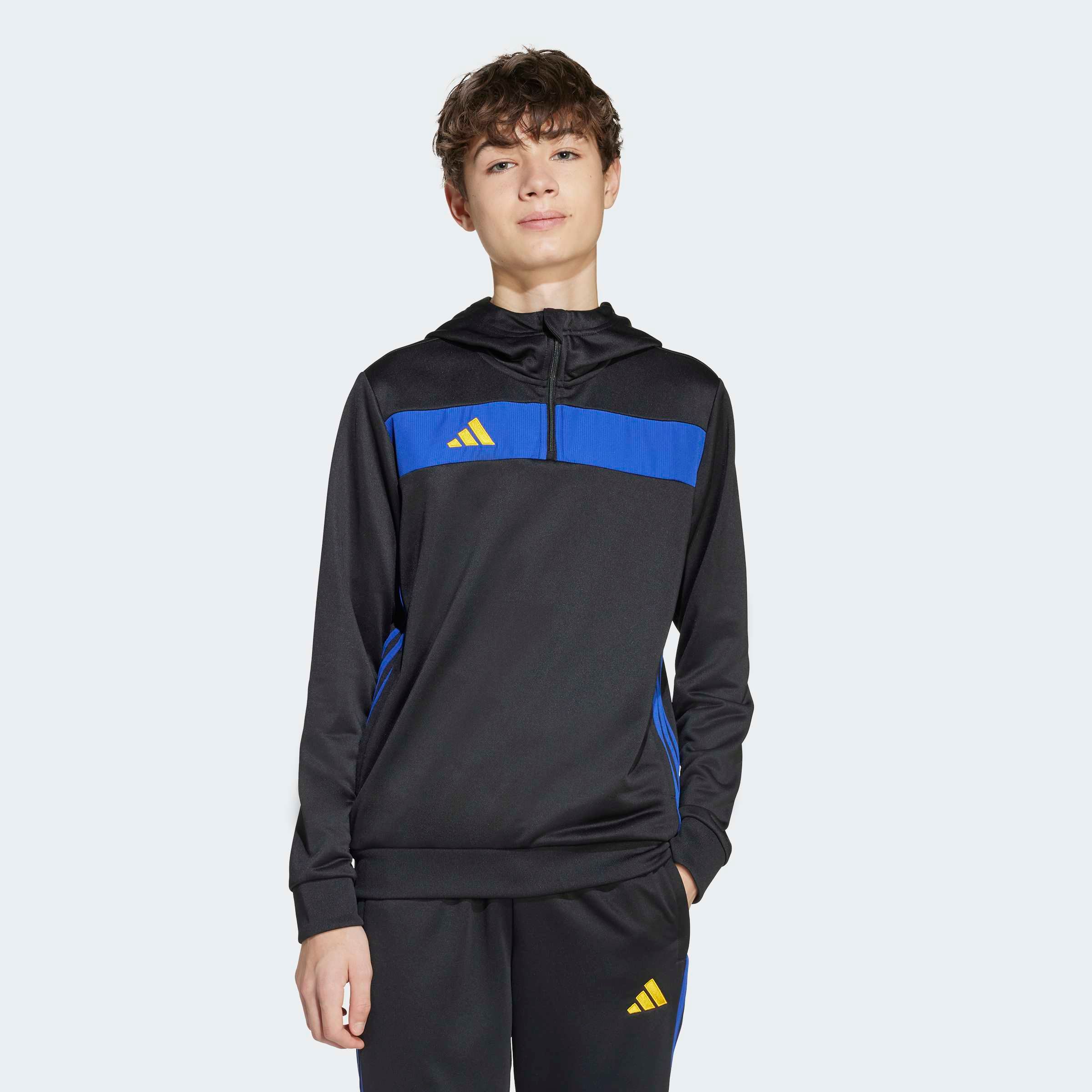 adidas Performance Kapuzensweatshirt "TIRO 25 ESSENTIALS KIDS SWEAT HOODIE"