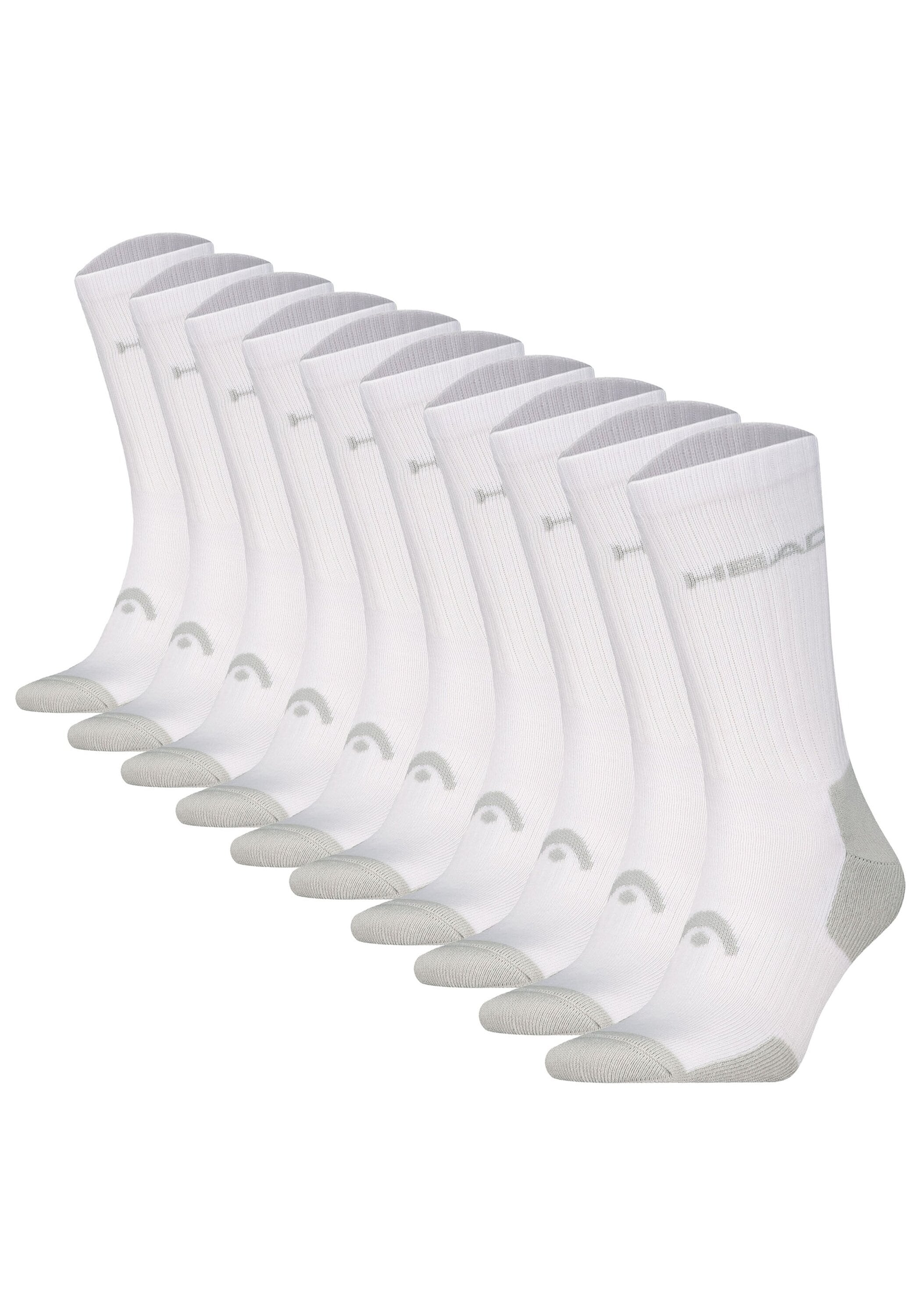 Head Kurzsocken "Socken HEAD ELEMENTS TENNIS CREW 10P ECOM 10er Pack" 10 Paar tlg.
