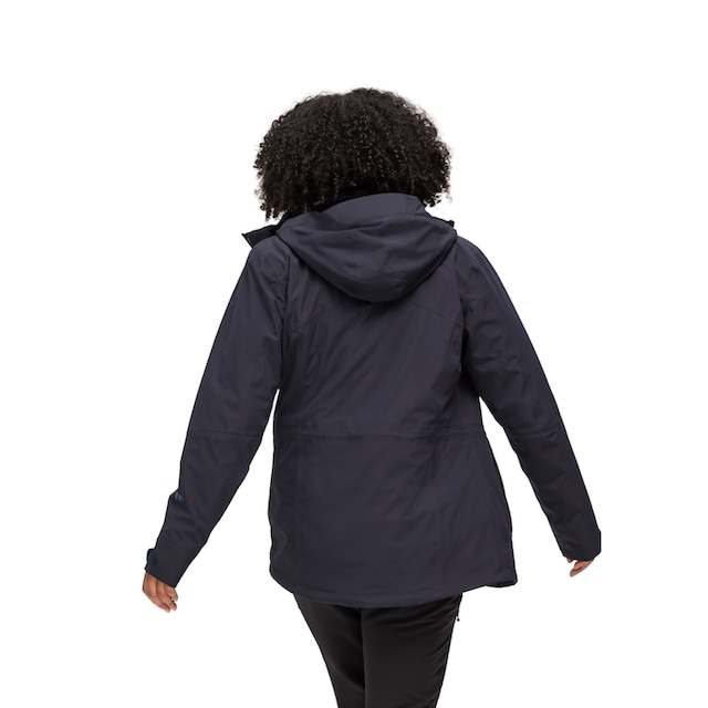 Maier Sports Outdoorjacke »Ribut Long W«, Damen Wanderjacke, atmungsaktiv  und wasserdicht, Regenjacke mit Kapuze für kaufen | BAUR